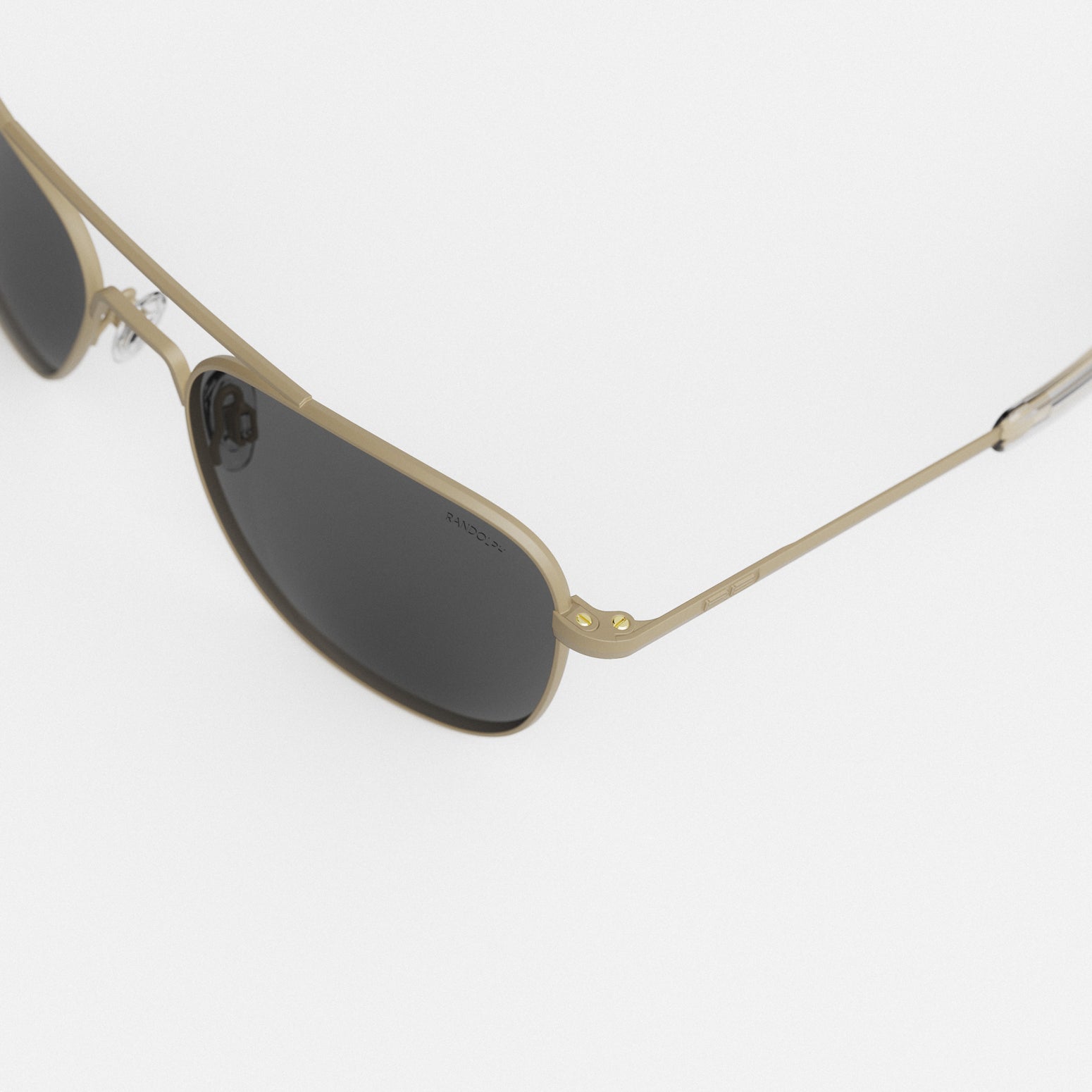 Randolph Class A Aviator occhiali da sole American Gray 55mm