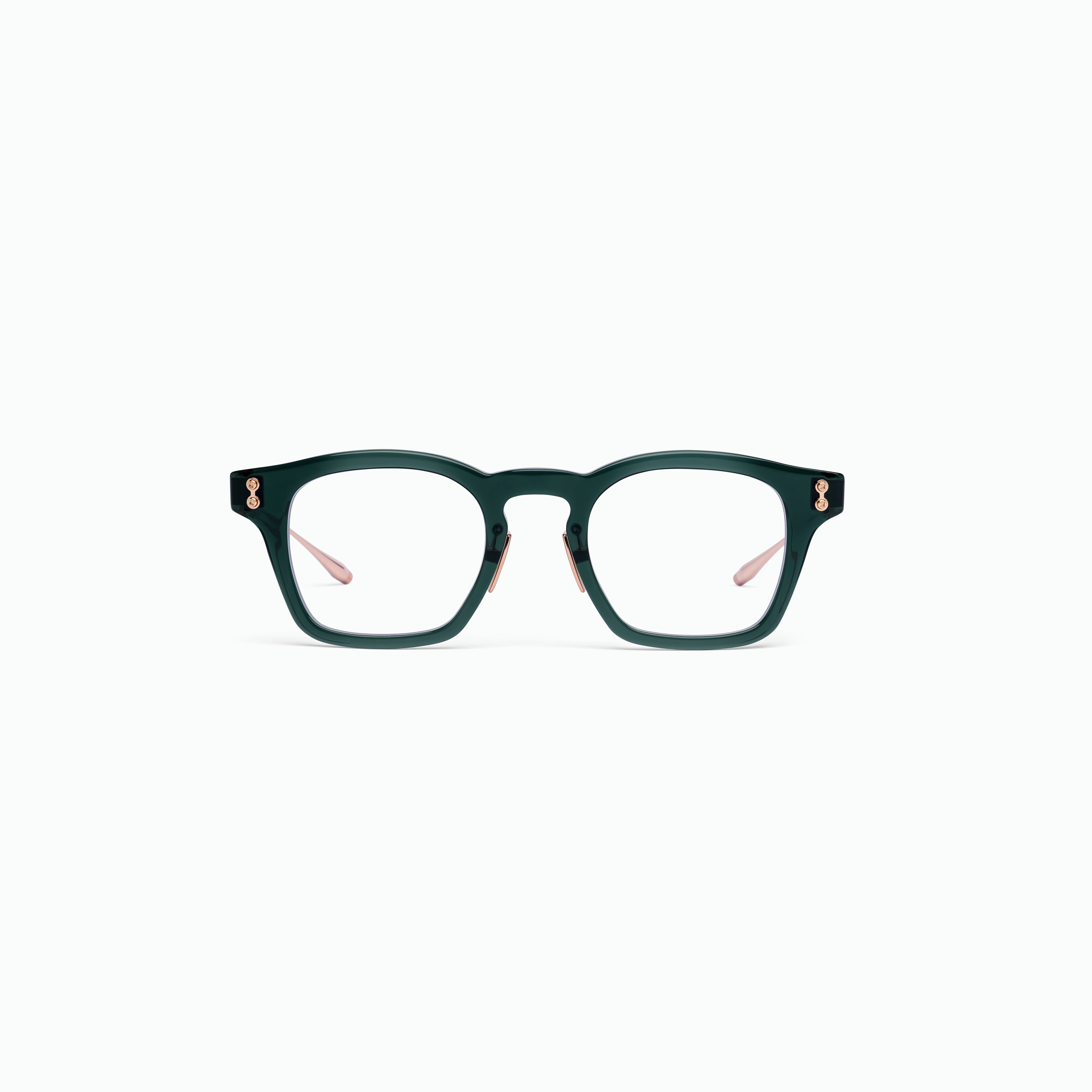 Akoni Etere Wise occhiali da vista verde smeraldo