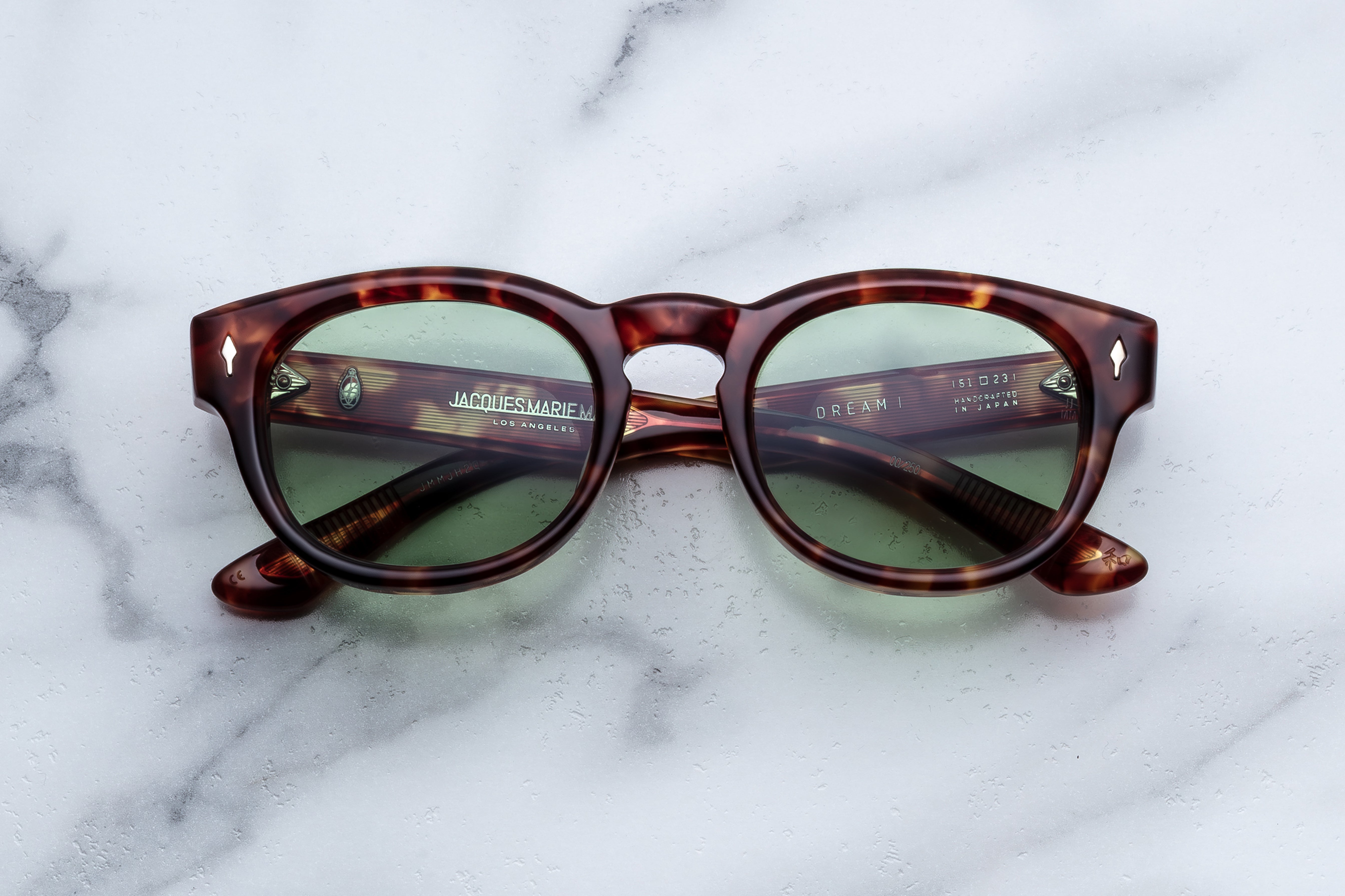 Jacques Marie Mage John Yoko Dr Dream occhiali da sole 01 Noir UV