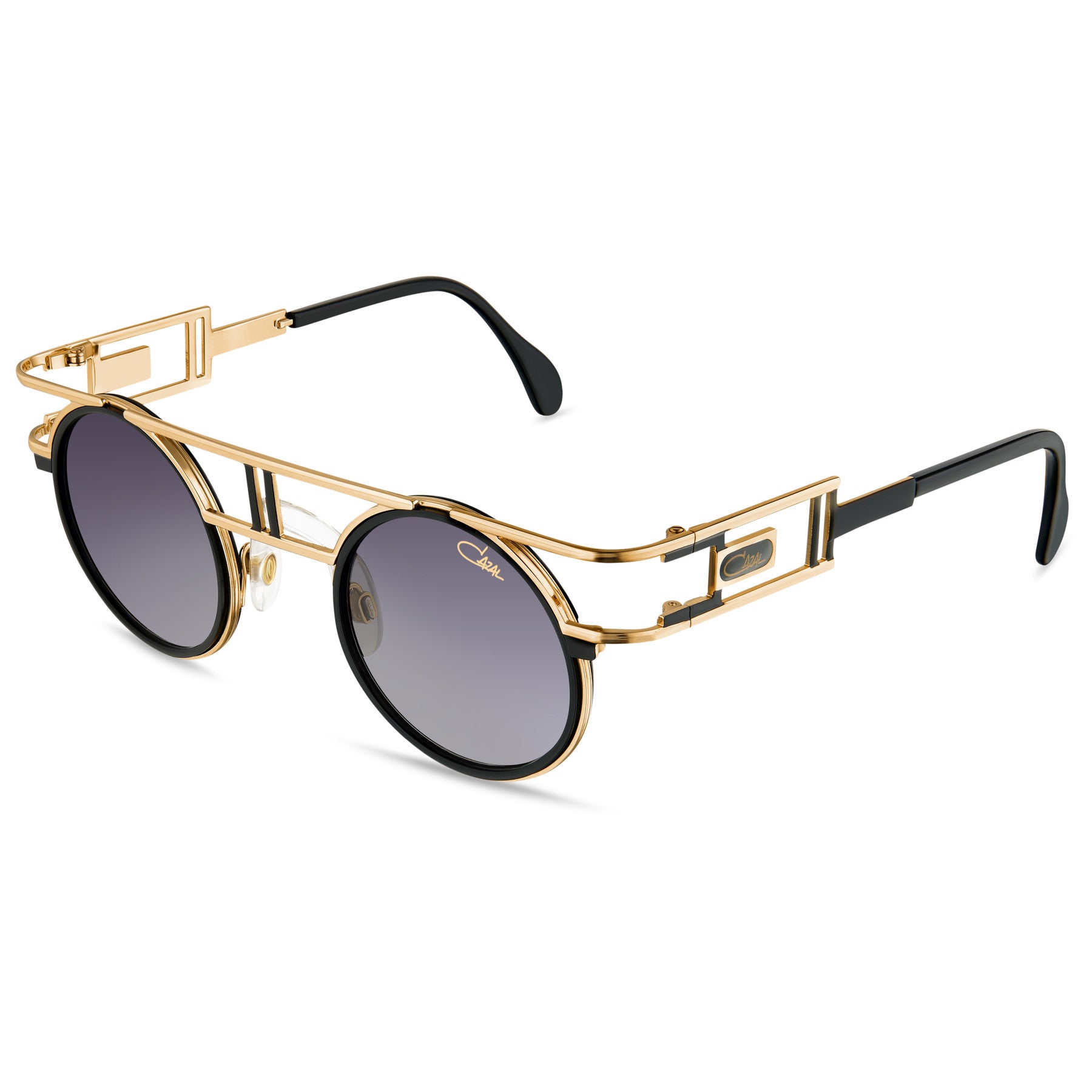 Cazal Legends MOD 668/3 occhiali da sole nero-oro unisex