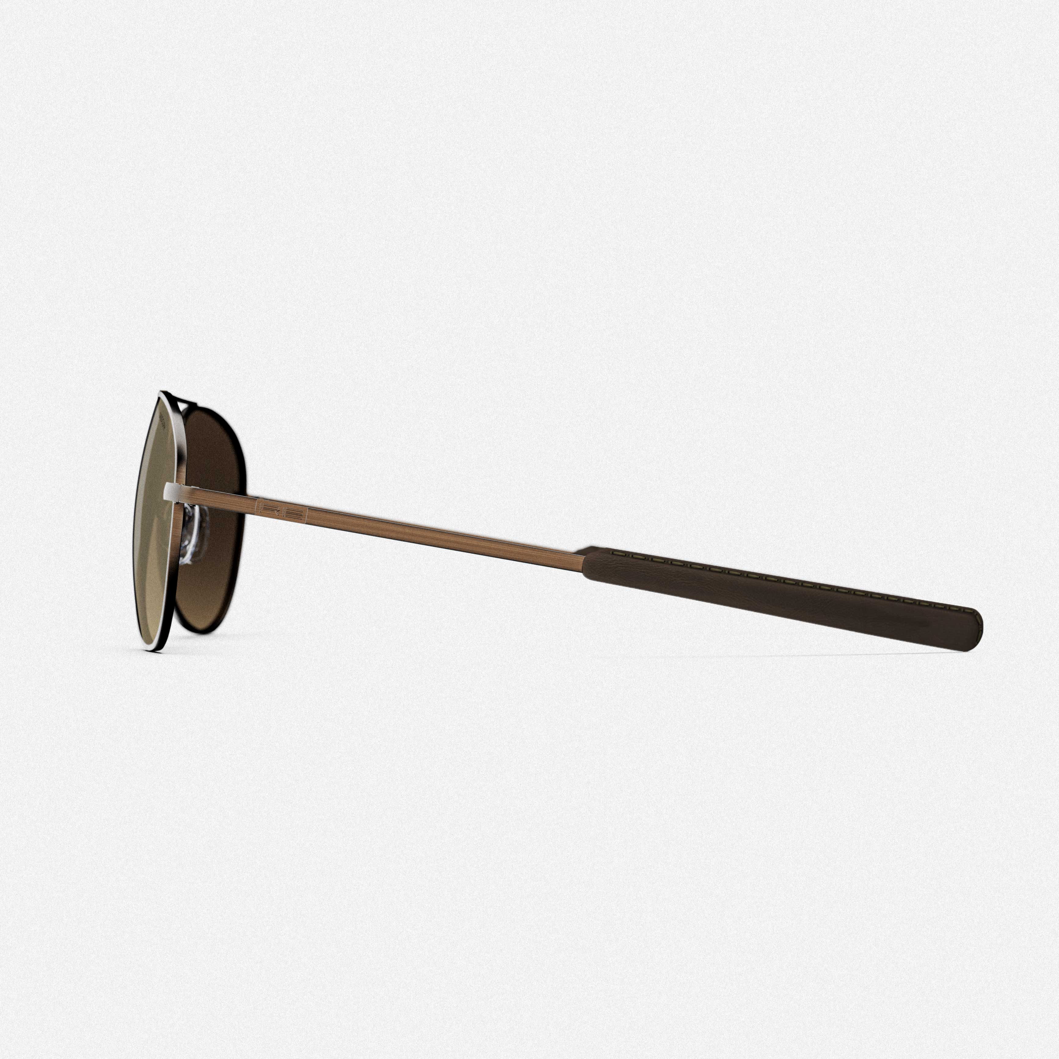 Randolph Sierra Antique Bronze occhiali da sole polarizzati 57 mm