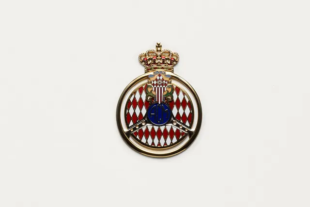 Jacques Marie Mage ACM Badge spilla Automobile Club Monaco