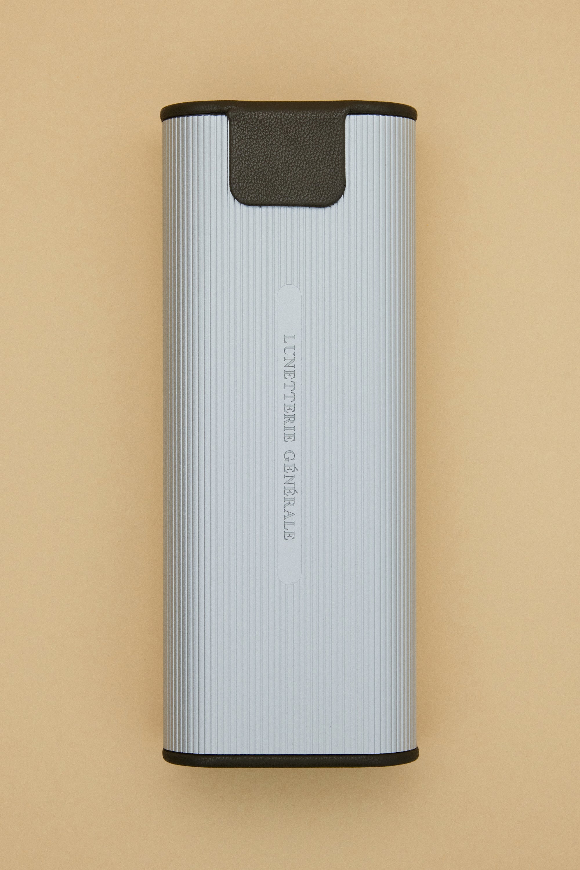 Lunetterie Générale Aluminium Case custodia occhiali champagne