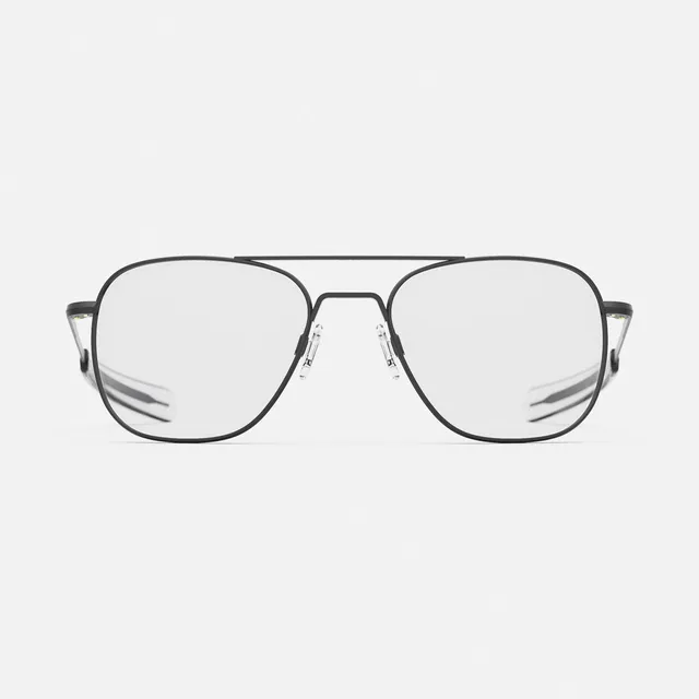 Randolph Aviator occhiali da vista graduati nero opaco 55 mm