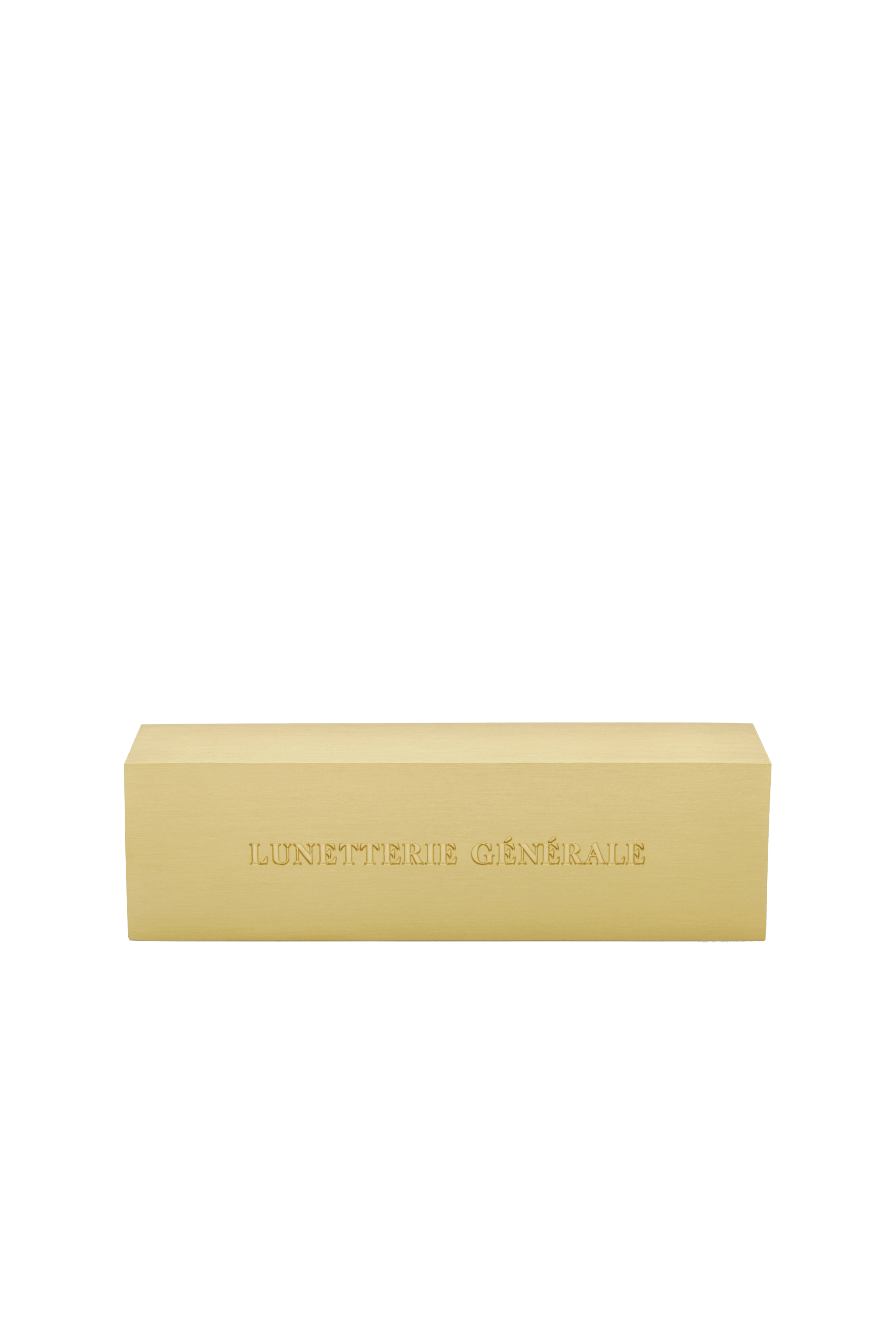 Lunetterie Générale Solid Brass Display espositore ottone opaco