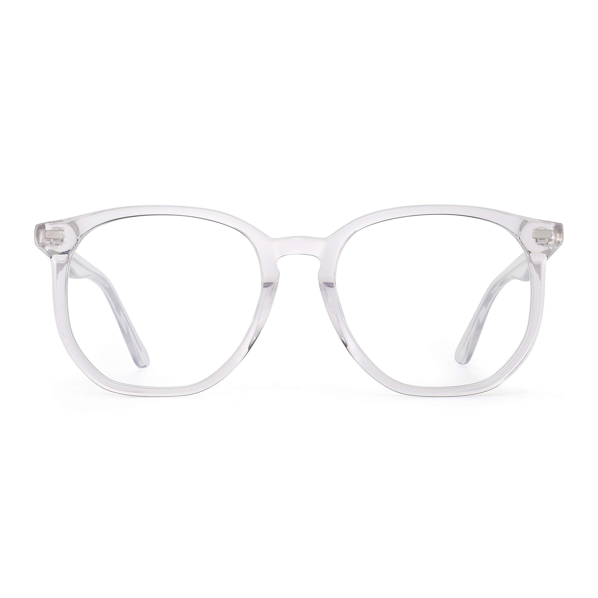 Glindar Esagonali Acetato Occhiali Filtro Luce Blu Neri