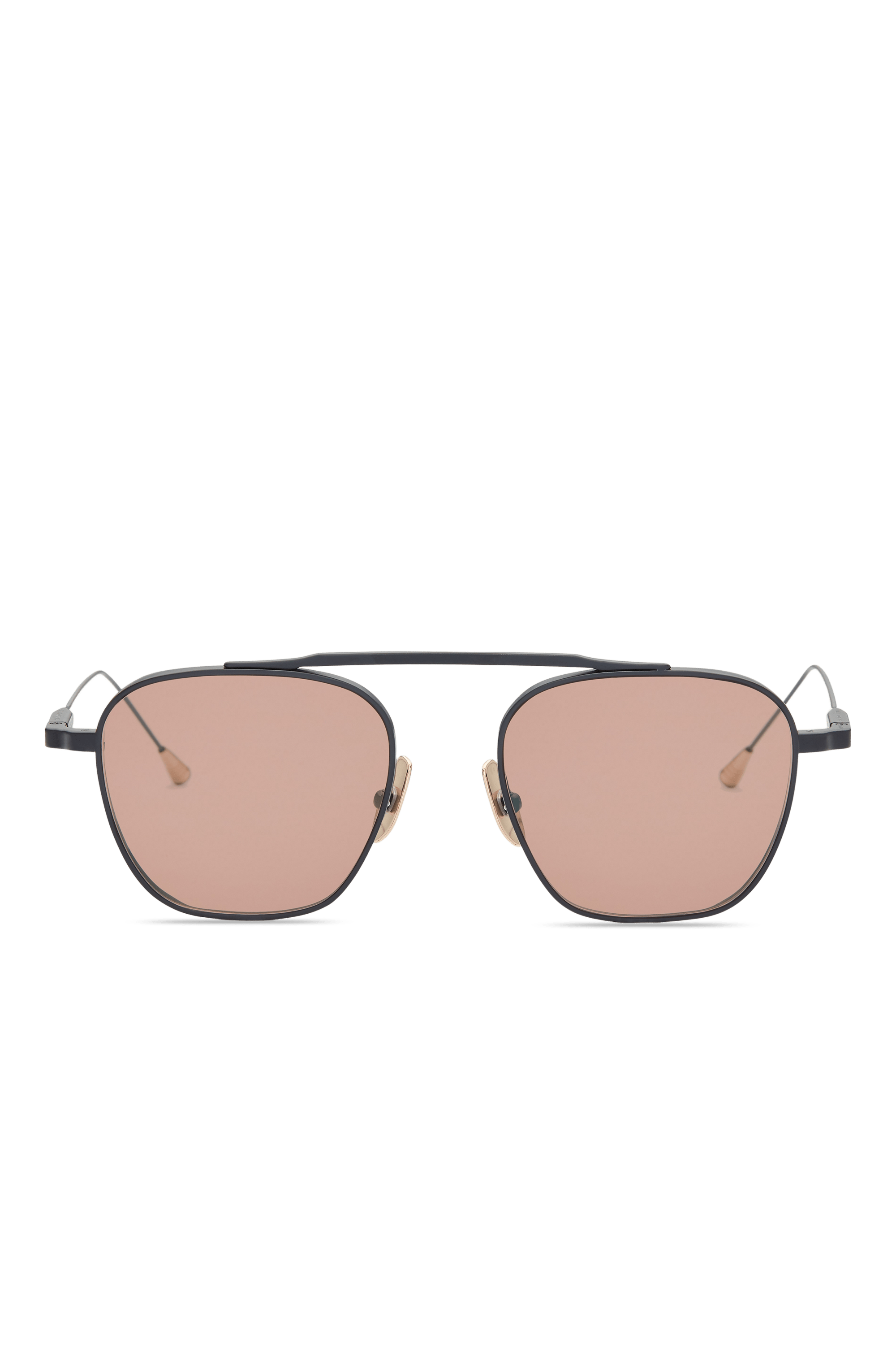 Lunetterie Generale Spitfire occhiali sole nero lente ambra