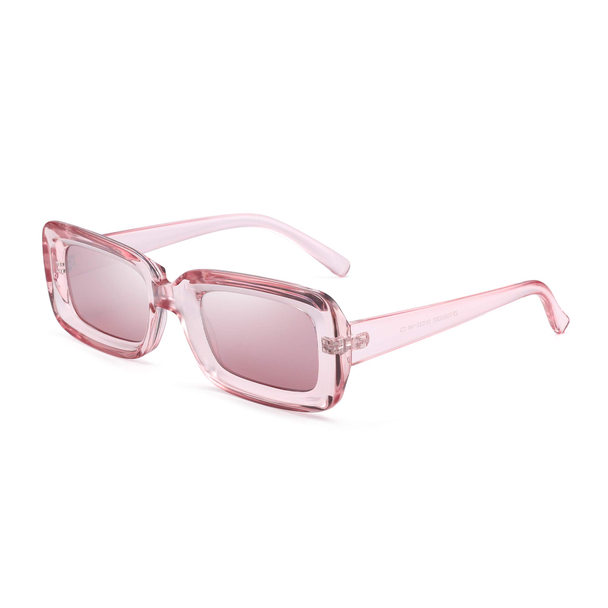 Glindar Quadrati occhiali da sole donna UV400 retro