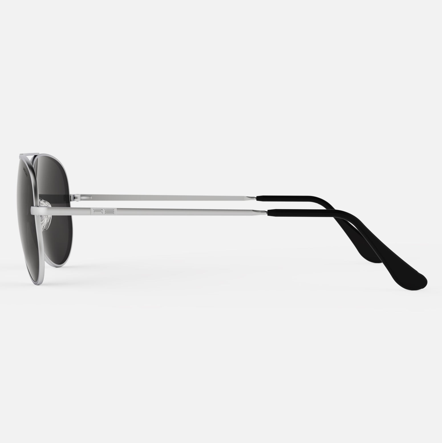 Randolph Concorde occhiali da sole Matte Chrome American Gray polarizzati