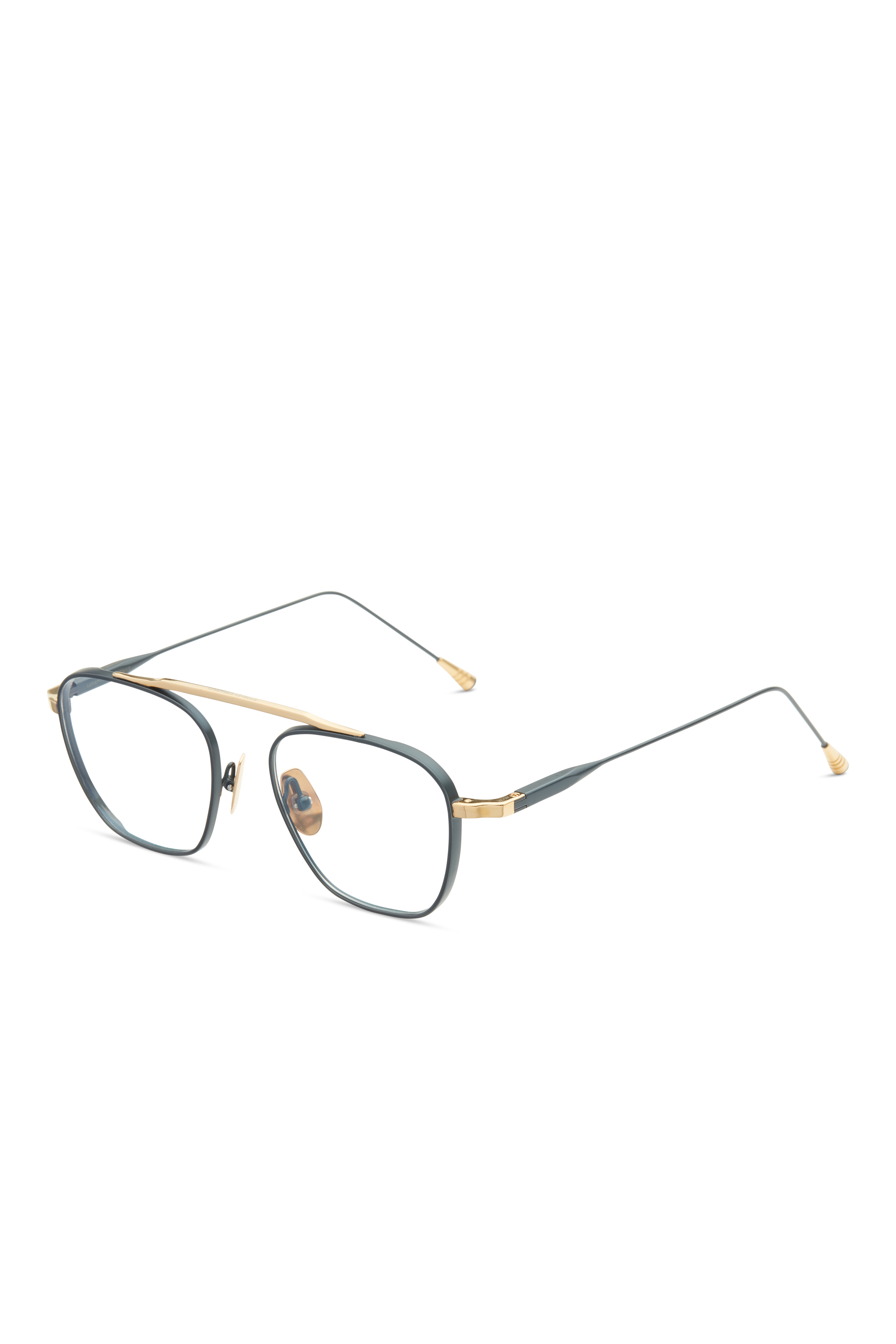 Lunetterie Generale Spitfire occhiali vista nero titanio