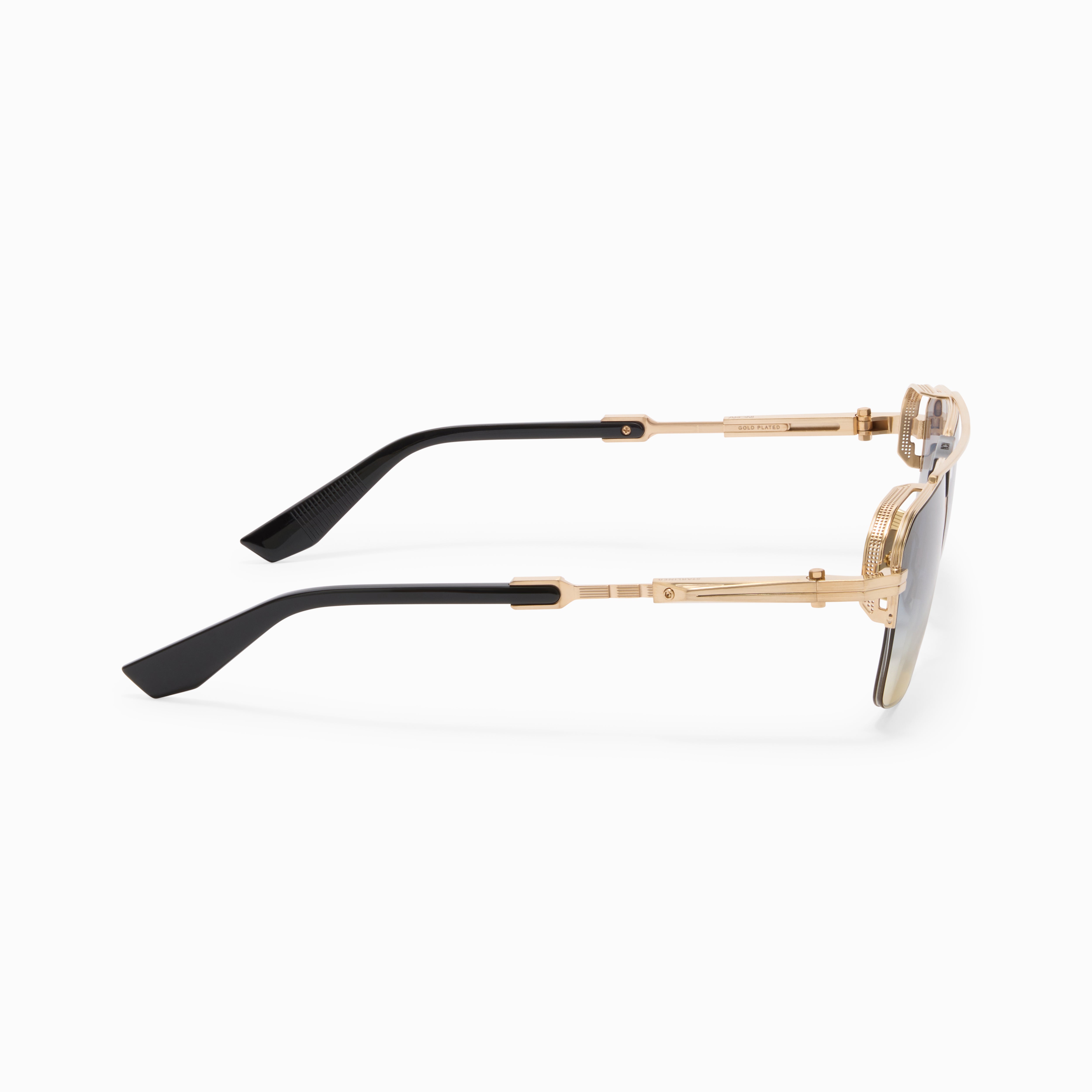 Akoni Horizon Starliner occhiali da sole Brushed 12k Gold uomo