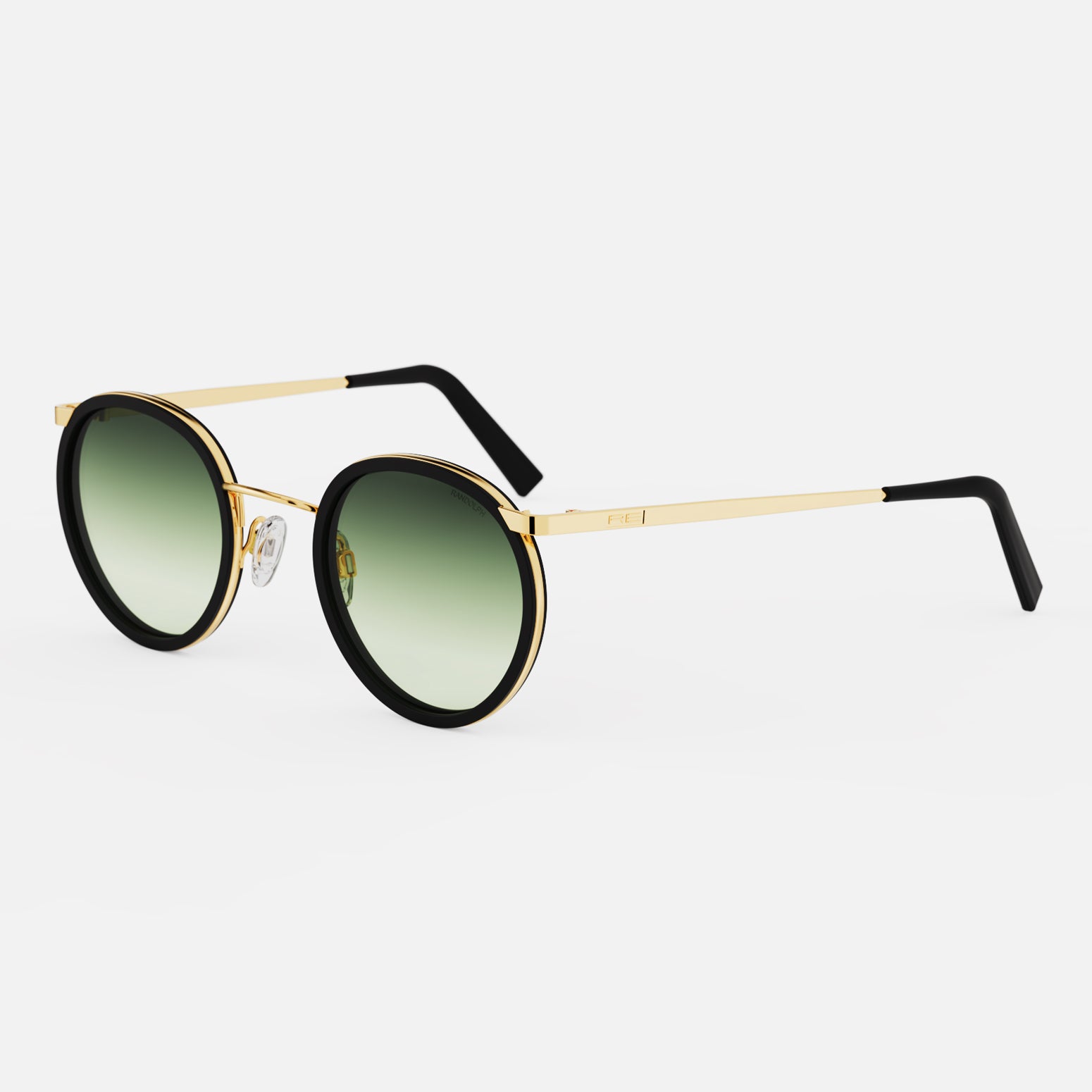 Randolph P3 Fusion occhiali da sole 51mm oro verde