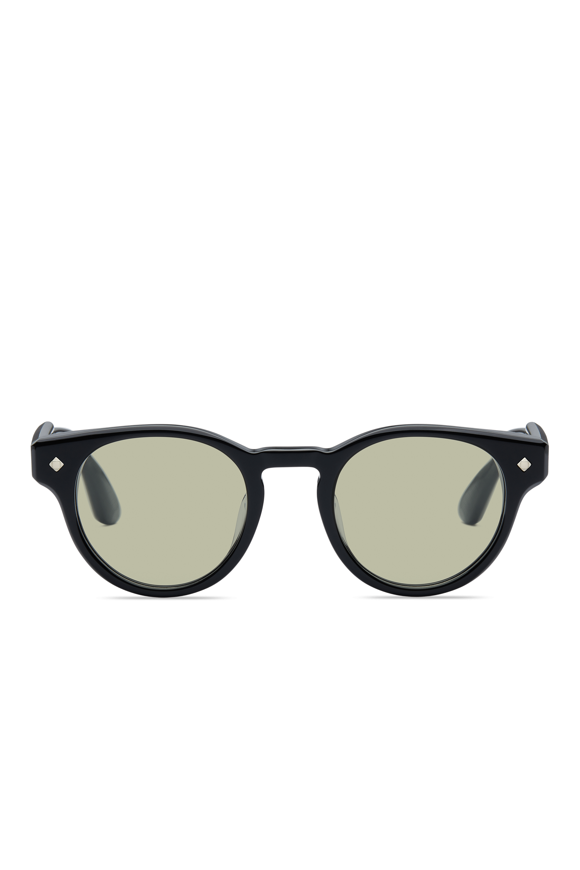 Lunetterie Generale Golden Hour occhiali su misura acetato nero