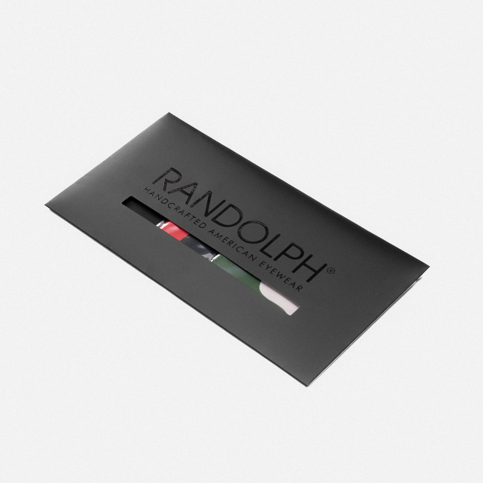 Randolph panno occhiali microfibra 3 pezzi nero mimetico USA