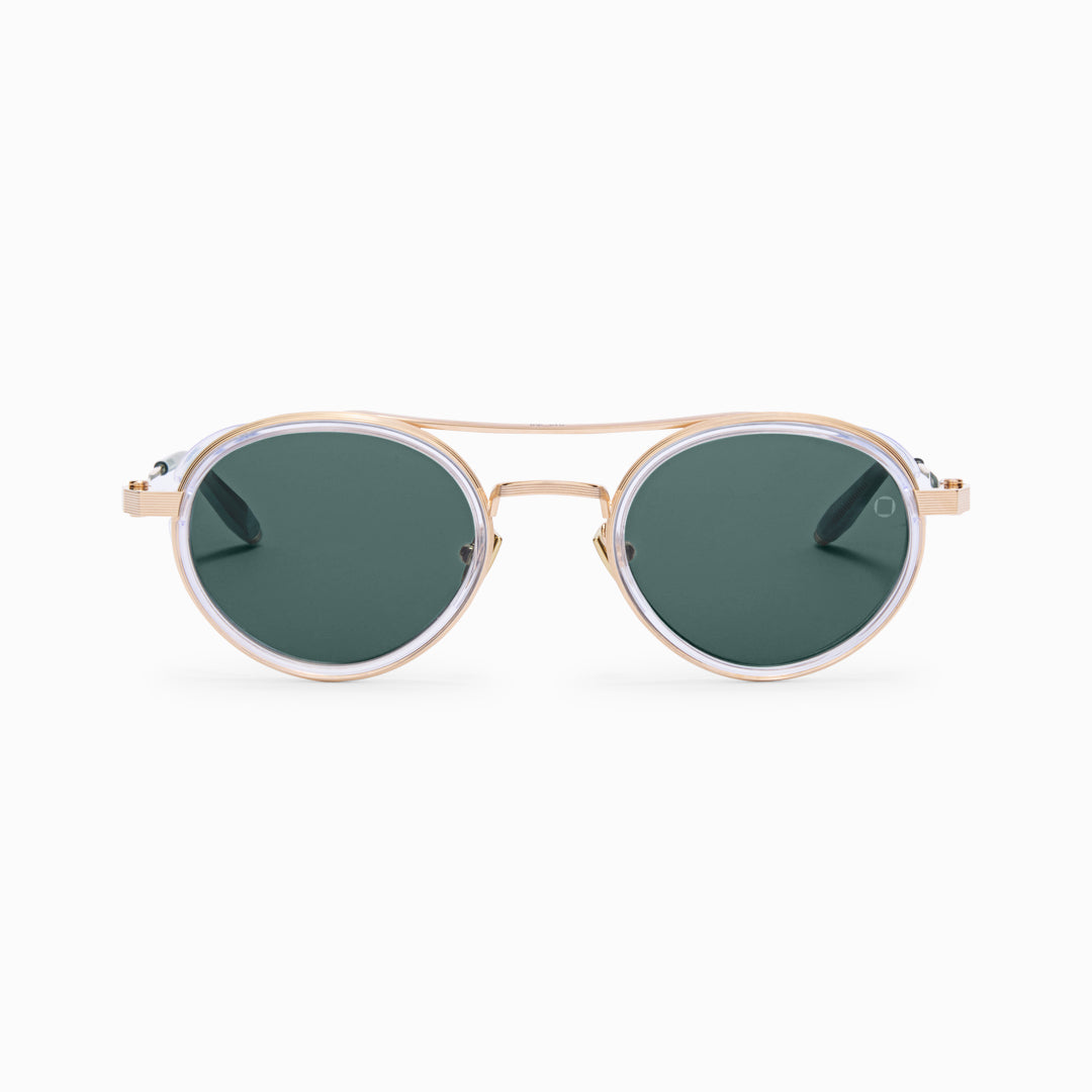 Akoni Horizon Astria occhiali da sole Crystal Clear aviator