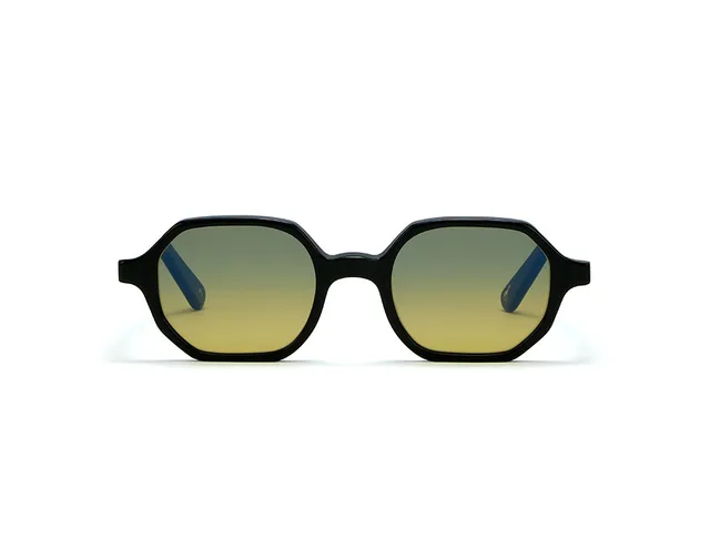 L.G.R Zanzibar occhiali da sole fotocromatici gialli Black 01