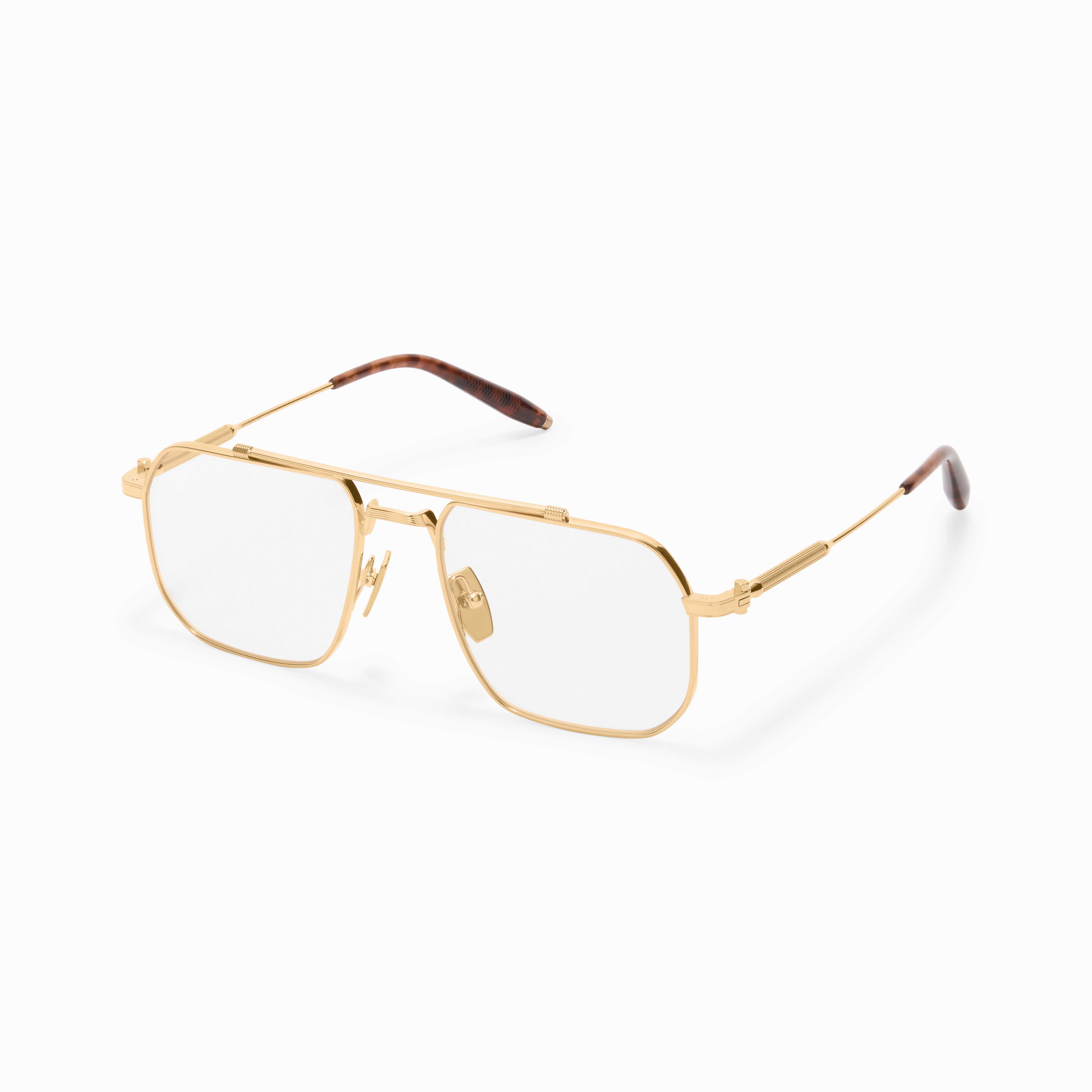 Akoni Horizon Atlas montatura da vista oro 12k