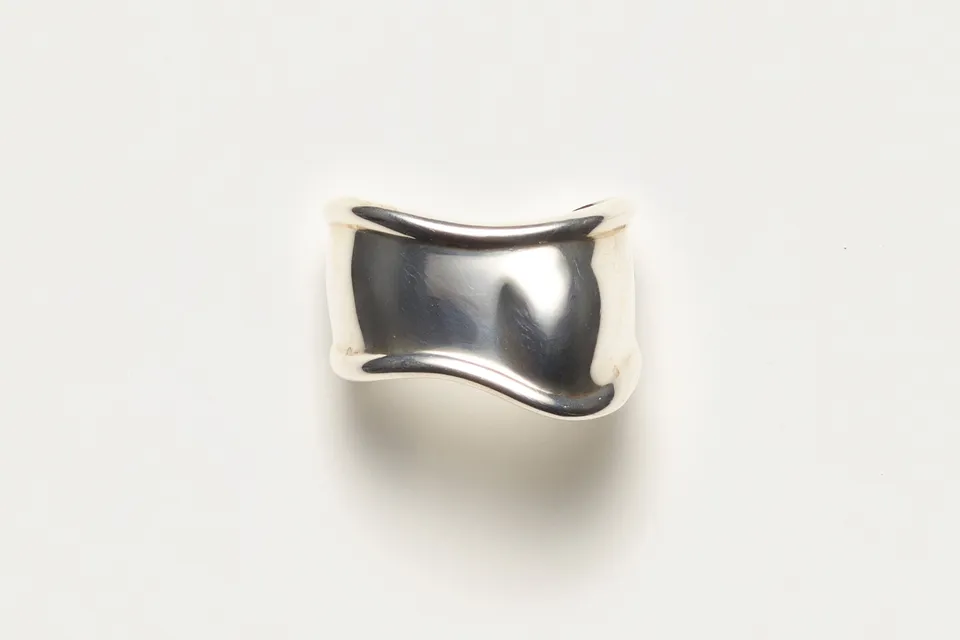Tiffany Elsa Peretti Bone Cuff bracciale argento