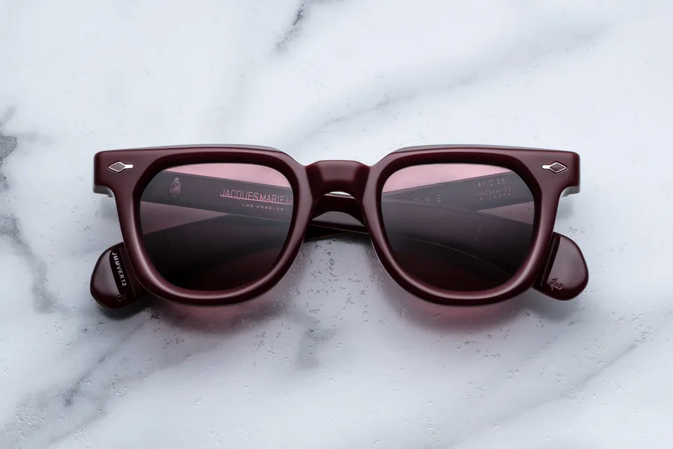 Jacques Marie Mage Epoxy II Vendome occhiali R12-Cassis squadrati