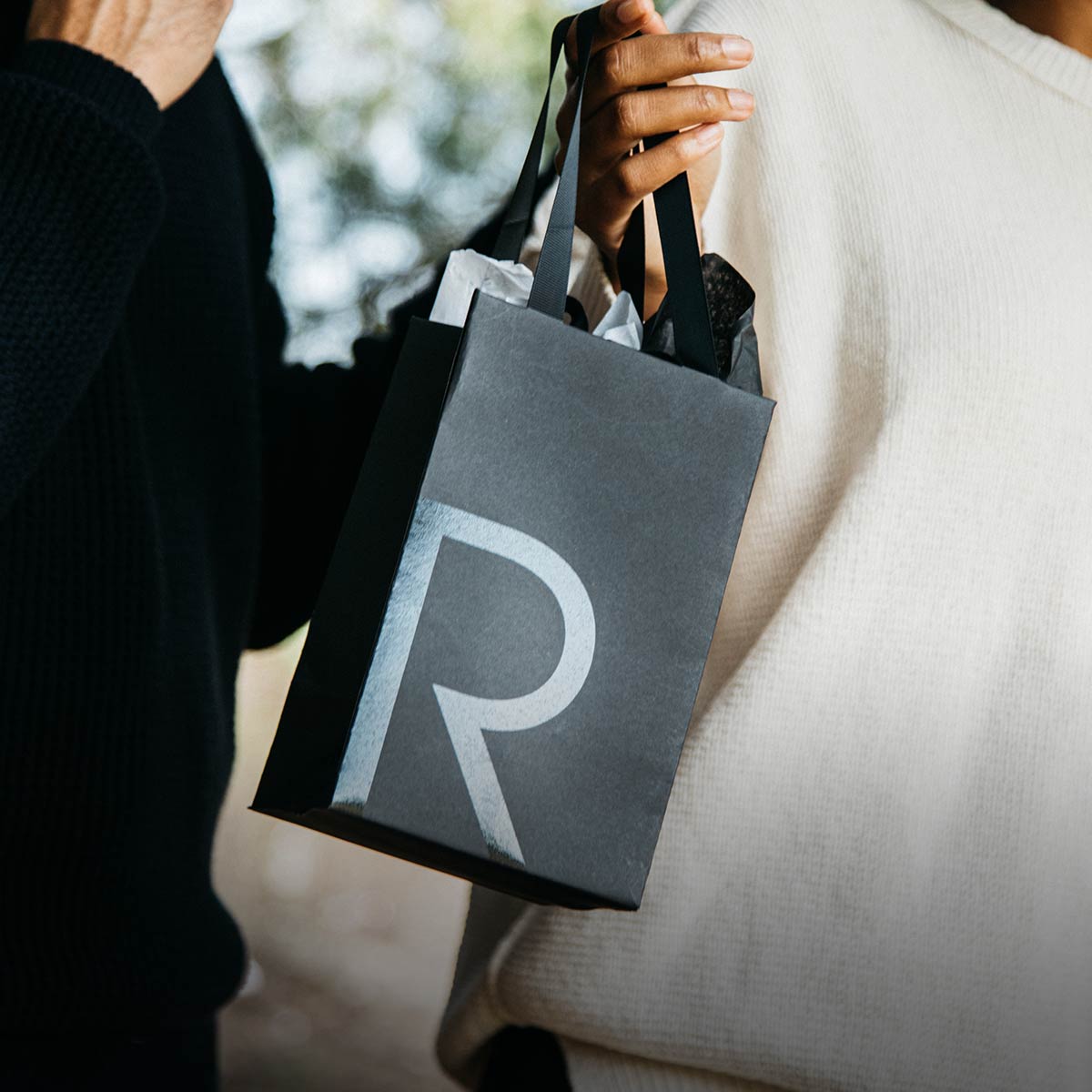 Randolph Gift Bag sacchetto regalo con carta velina