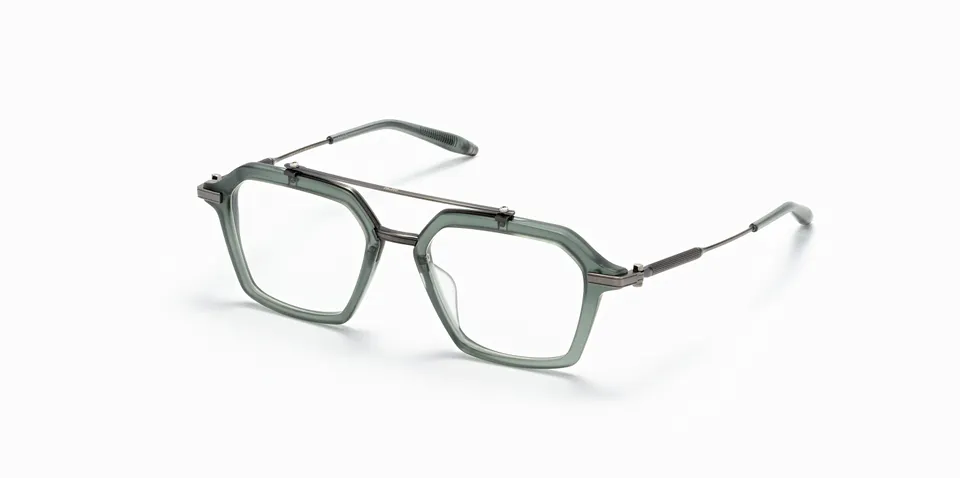 Akoni Horizon Akari occhiali da vista Matte Crystal Blue 51