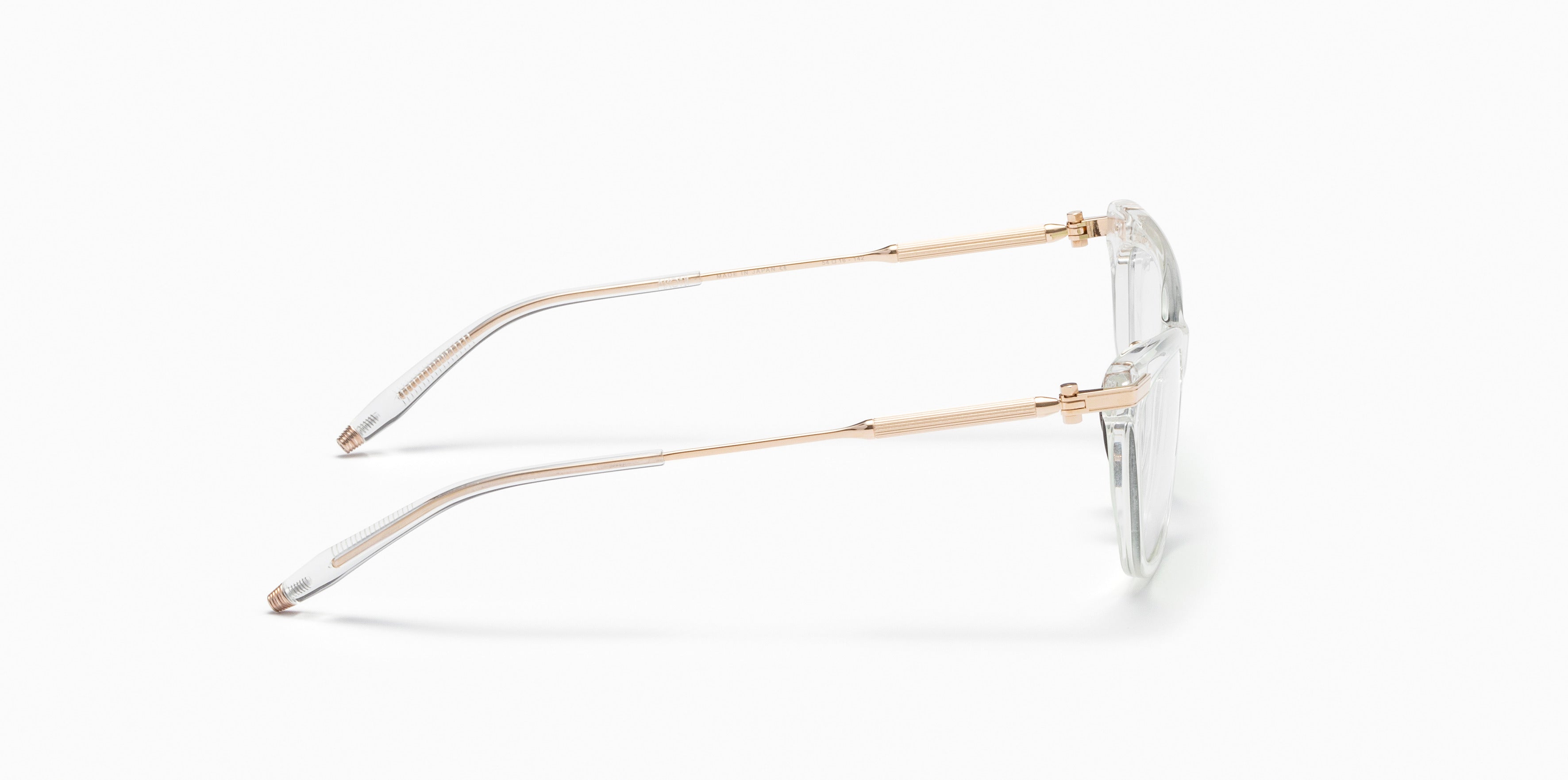 Akoni Etere Iris occhiali da vista crystal clear cat-eye