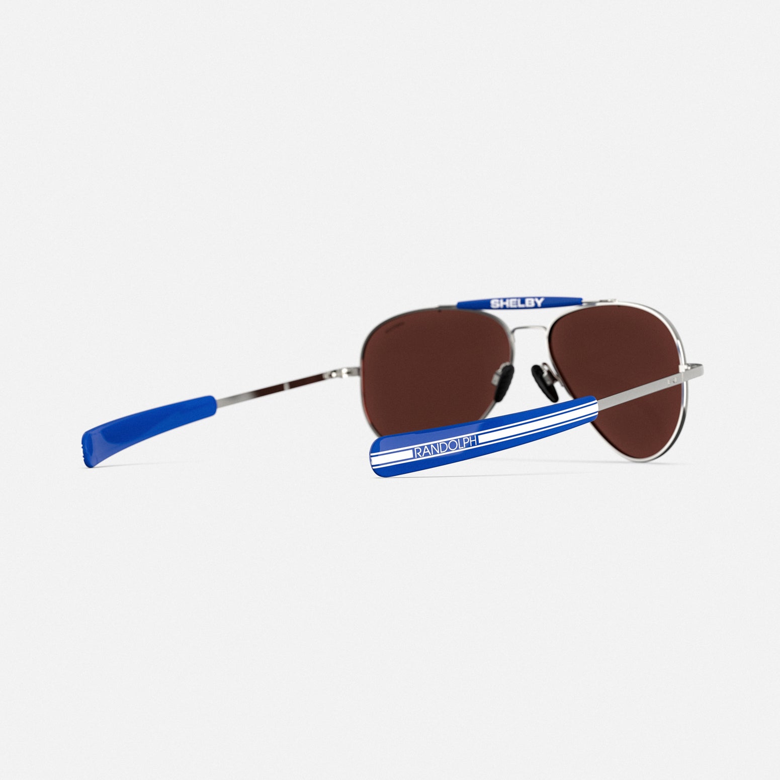 Randolph Shelby Sportsman occhiali da sole Le Mans Blue 57mm