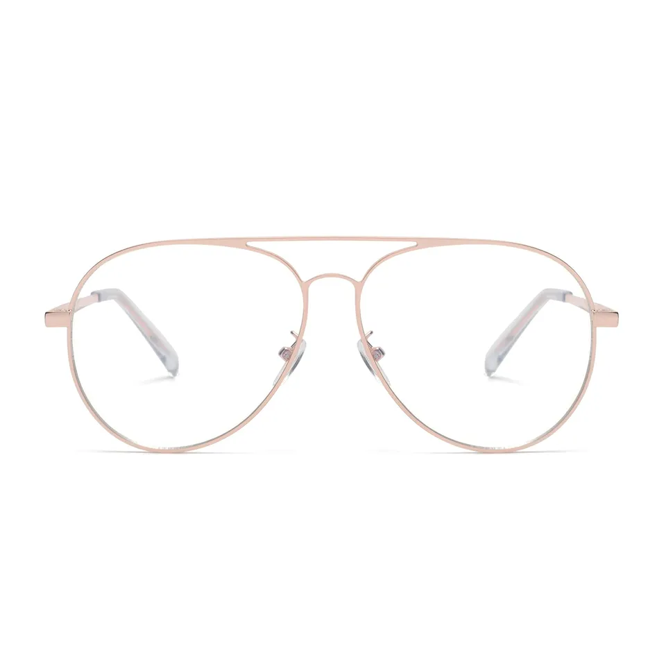 Glindar occhiali luce blu computer unisex metallo