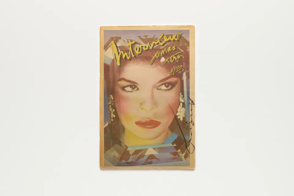 Jacques Marie Mage Interview rivista Bianca Jagger 1978 firmata