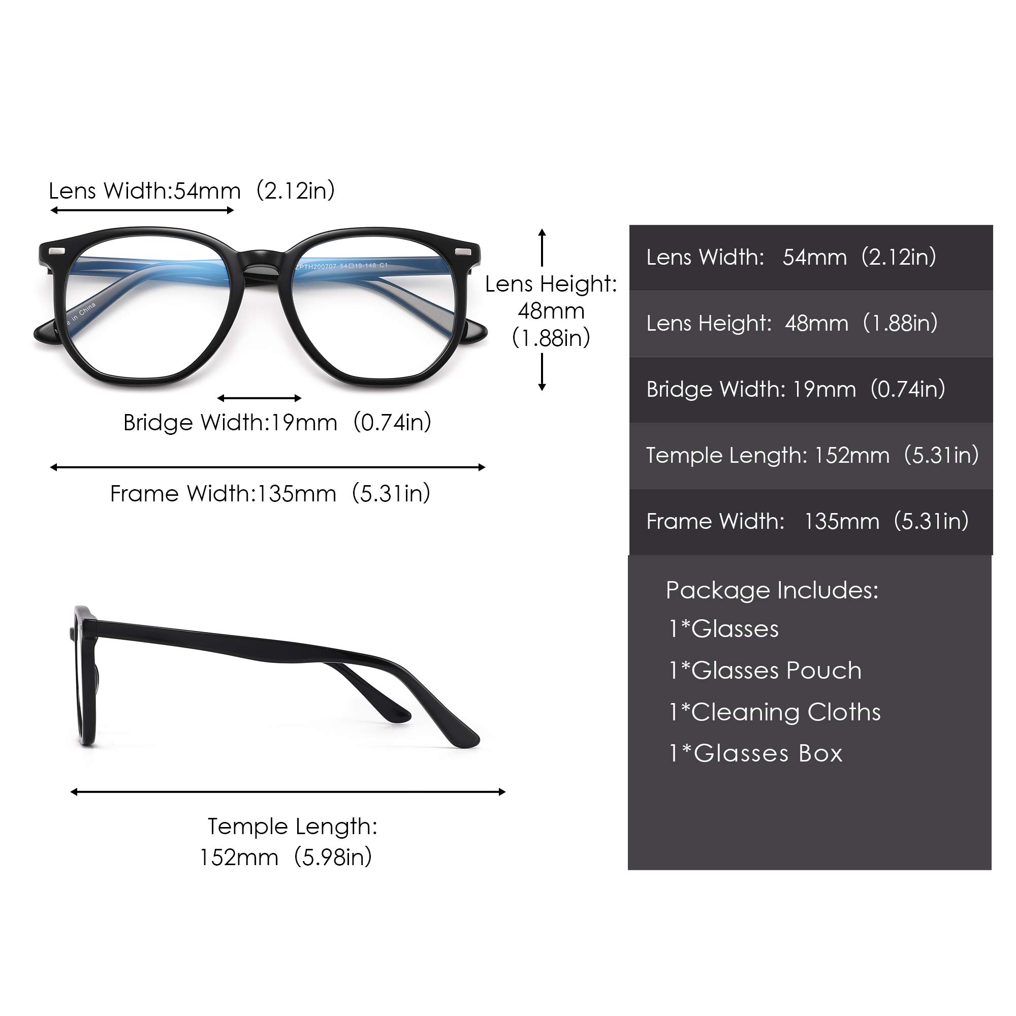 Glindar Esagonali Acetato Occhiali Filtro Luce Blu Tartarugati