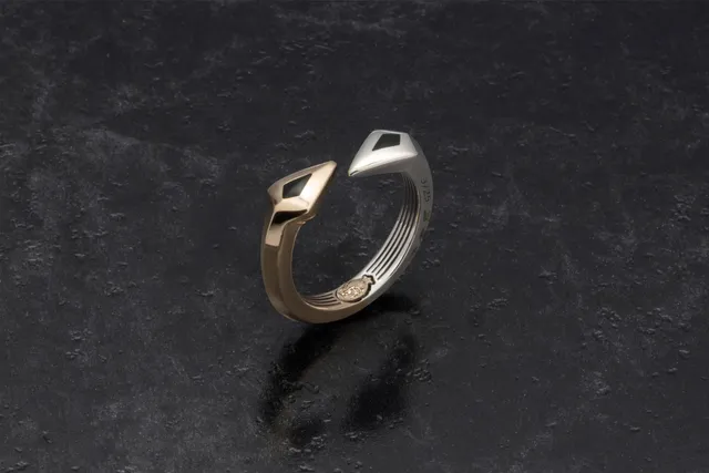 Jacques Marie Mage Weston Ring anello argento misura 8