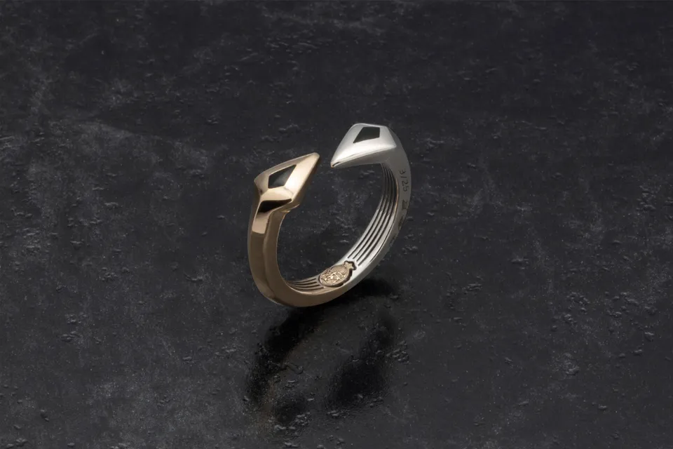 Jacques Marie Mage Weston Ring anello argento misura 8