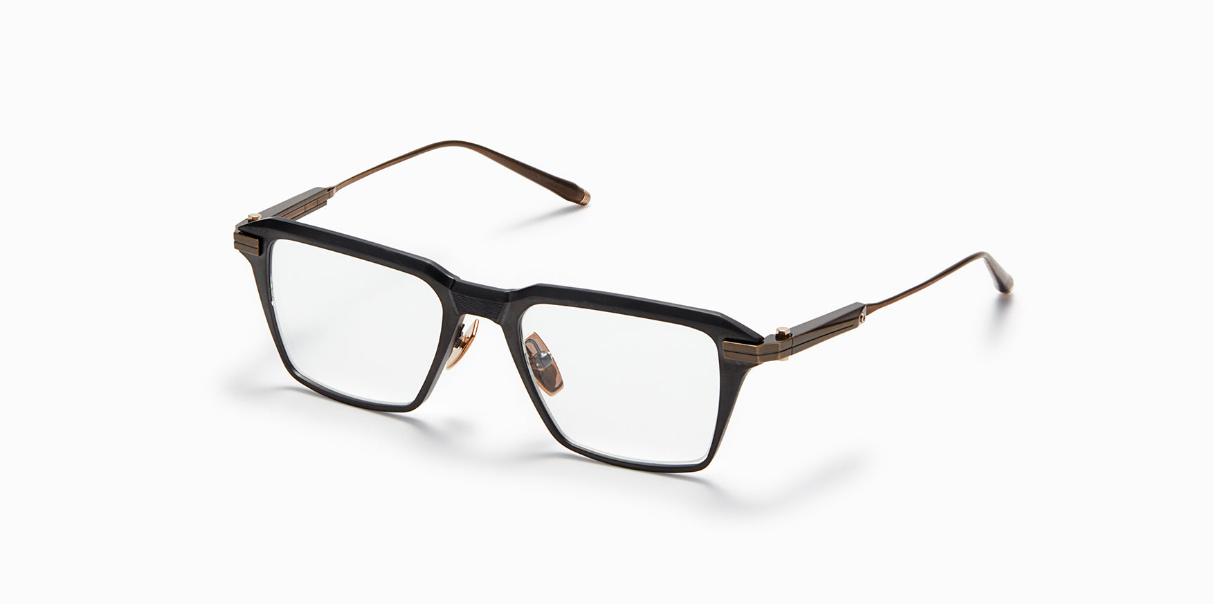 Akoni Horizon Swift occhiali da vista browline titanio 50