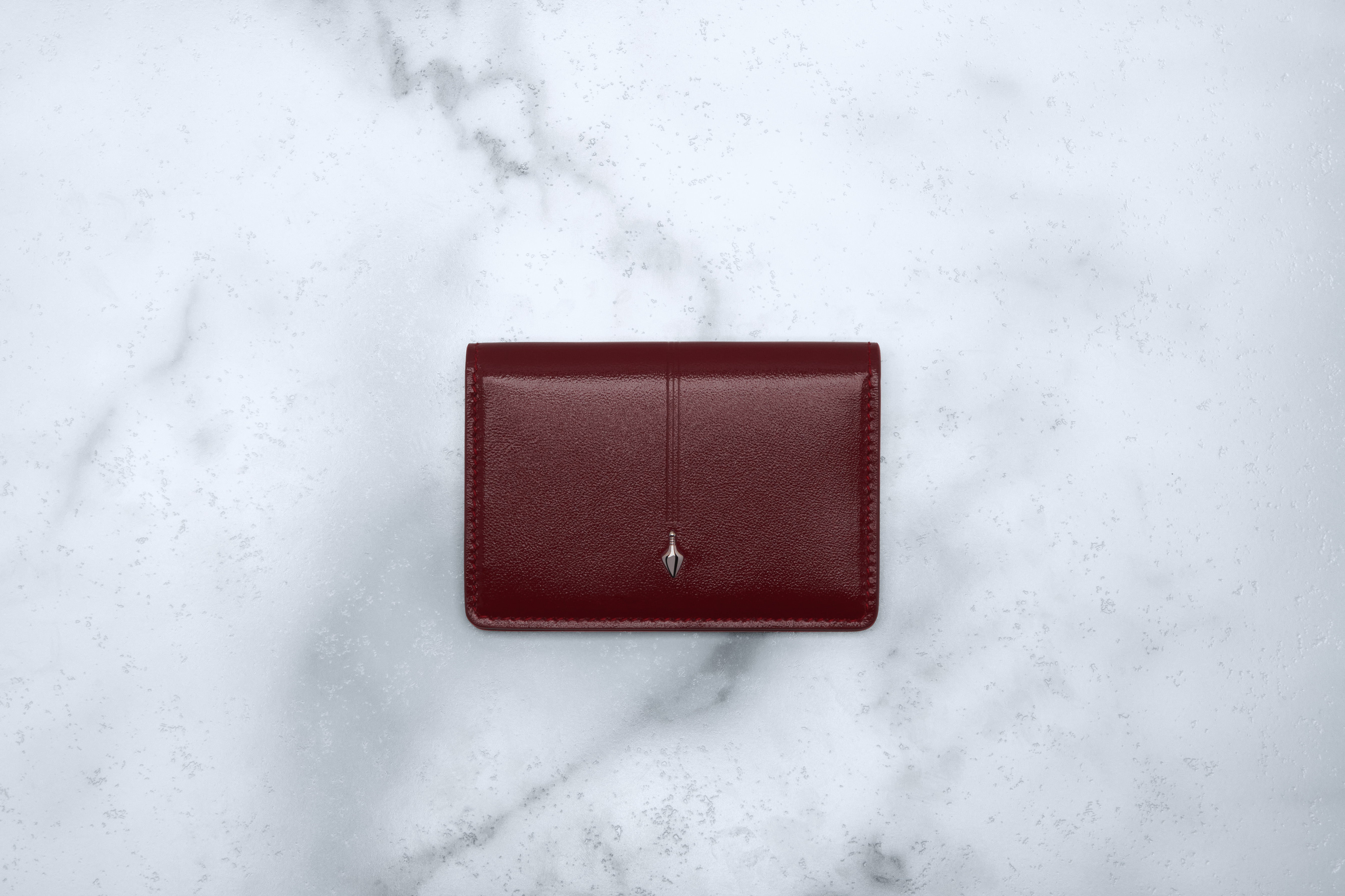 Jacques Marie Mage Cassandre portafoglio bifold pelle