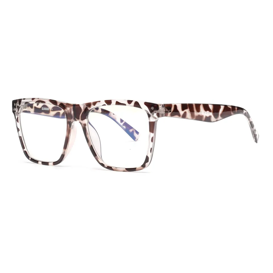 Glindar occhiali luce blu quadrati oversize donna TR