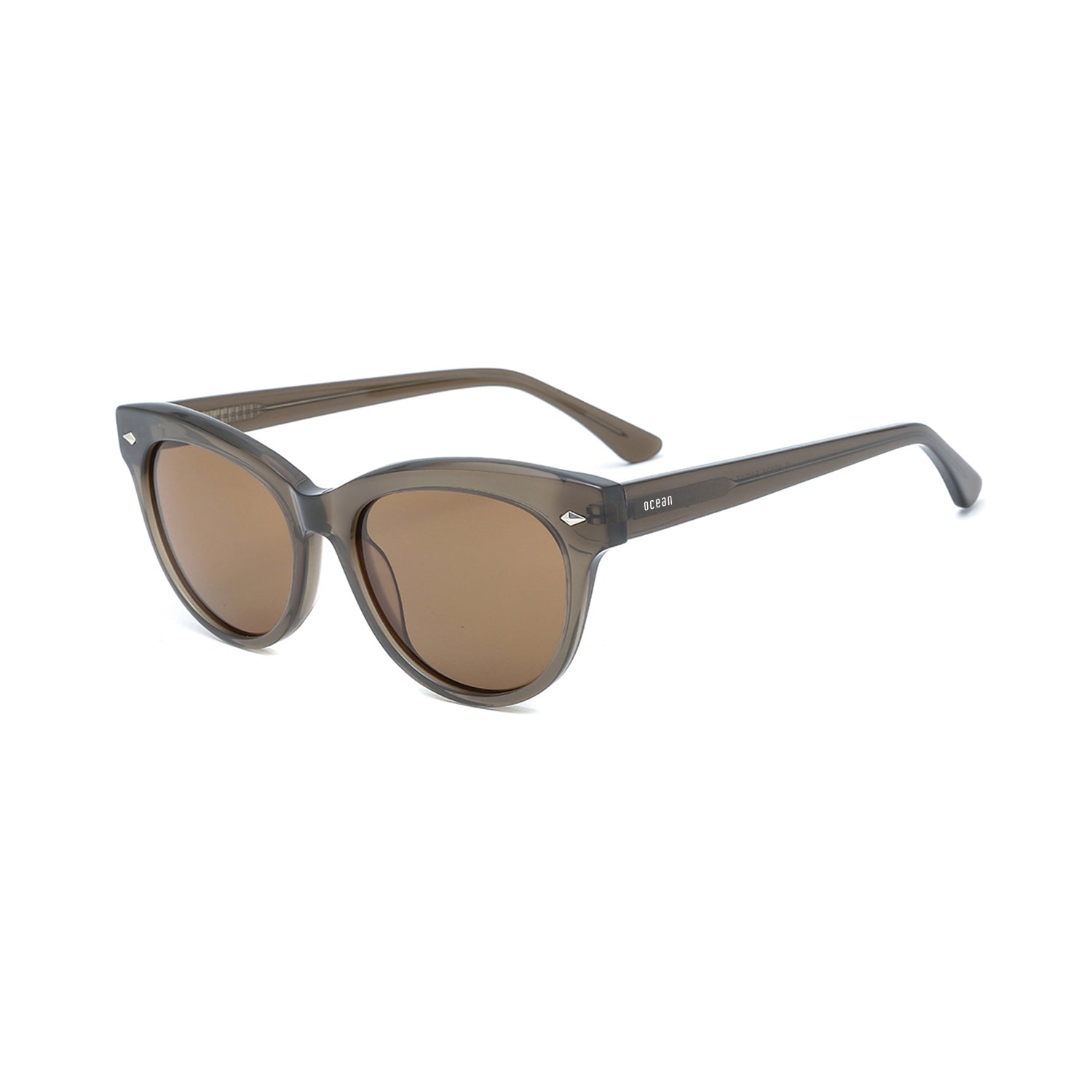 Ocean Sunglasses Navagio occhiali da sole nero lucido polarizzati