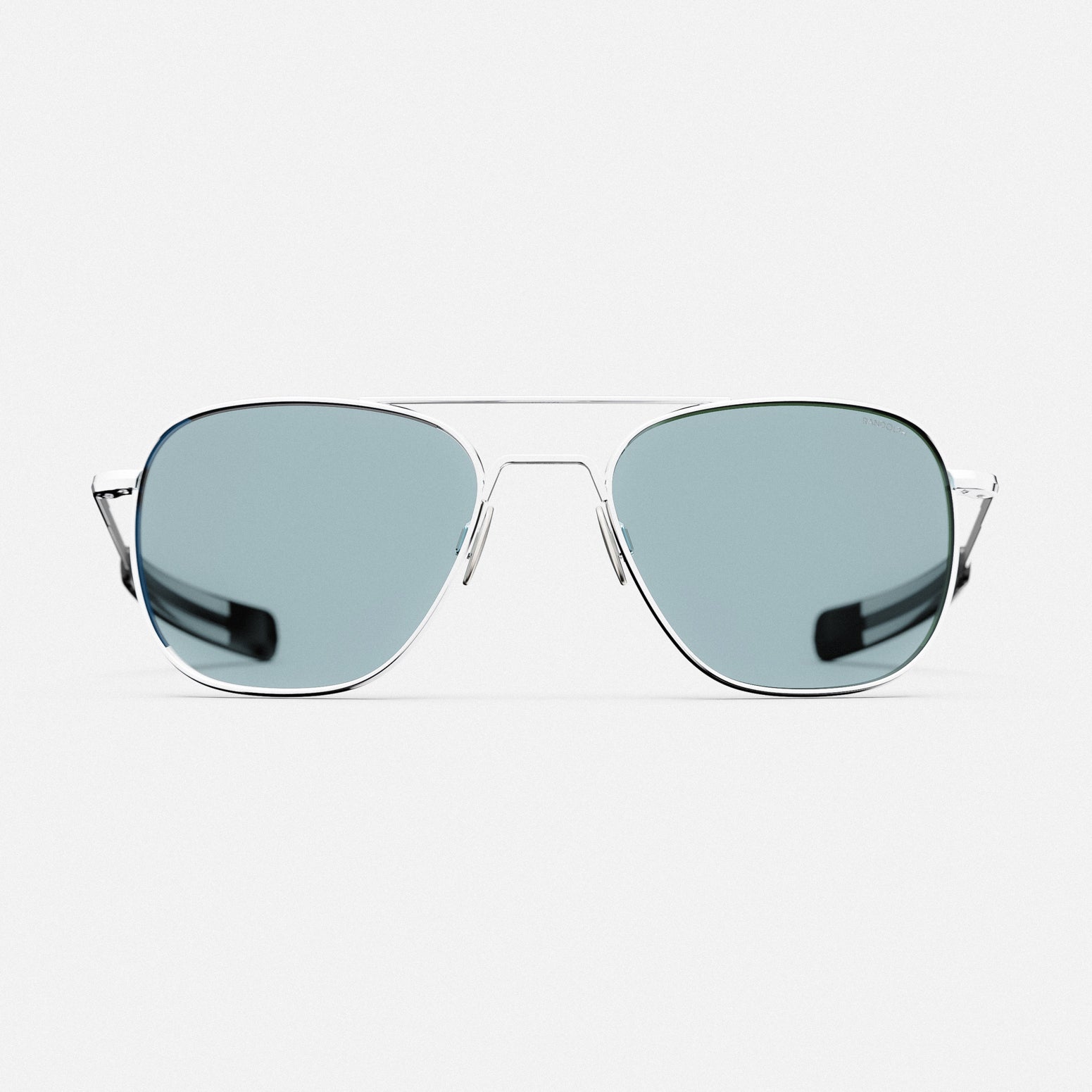 Randolph Aviator 23k White Gold Blue Hydro occhiali sole vetro