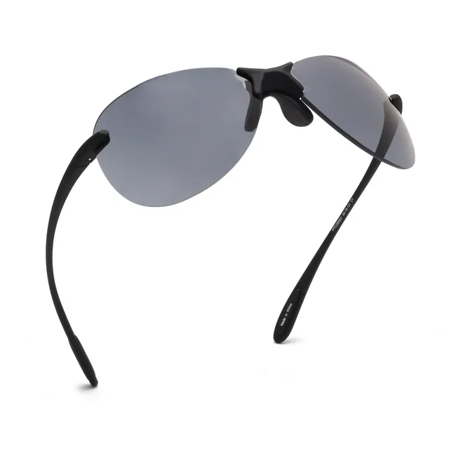 Glindar Pilot TR90 occhiali da sole sportivi senza montatura