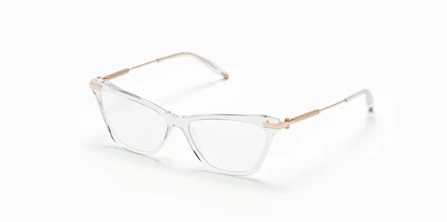 Akoni Etere Iris occhiali da vista crystal clear cat-eye