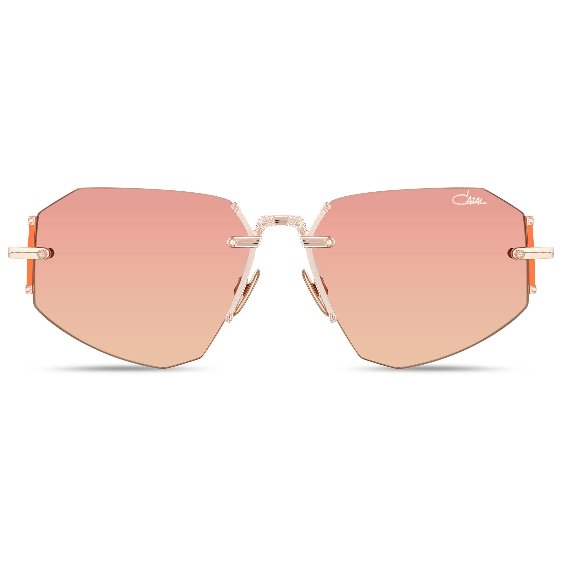 Cazal 9500 MOD 9509 occhiali da sole oro rosa donna