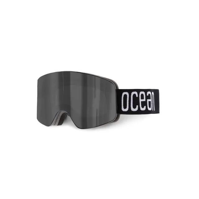 Ocean Etna maschera da sci nera lente smoke