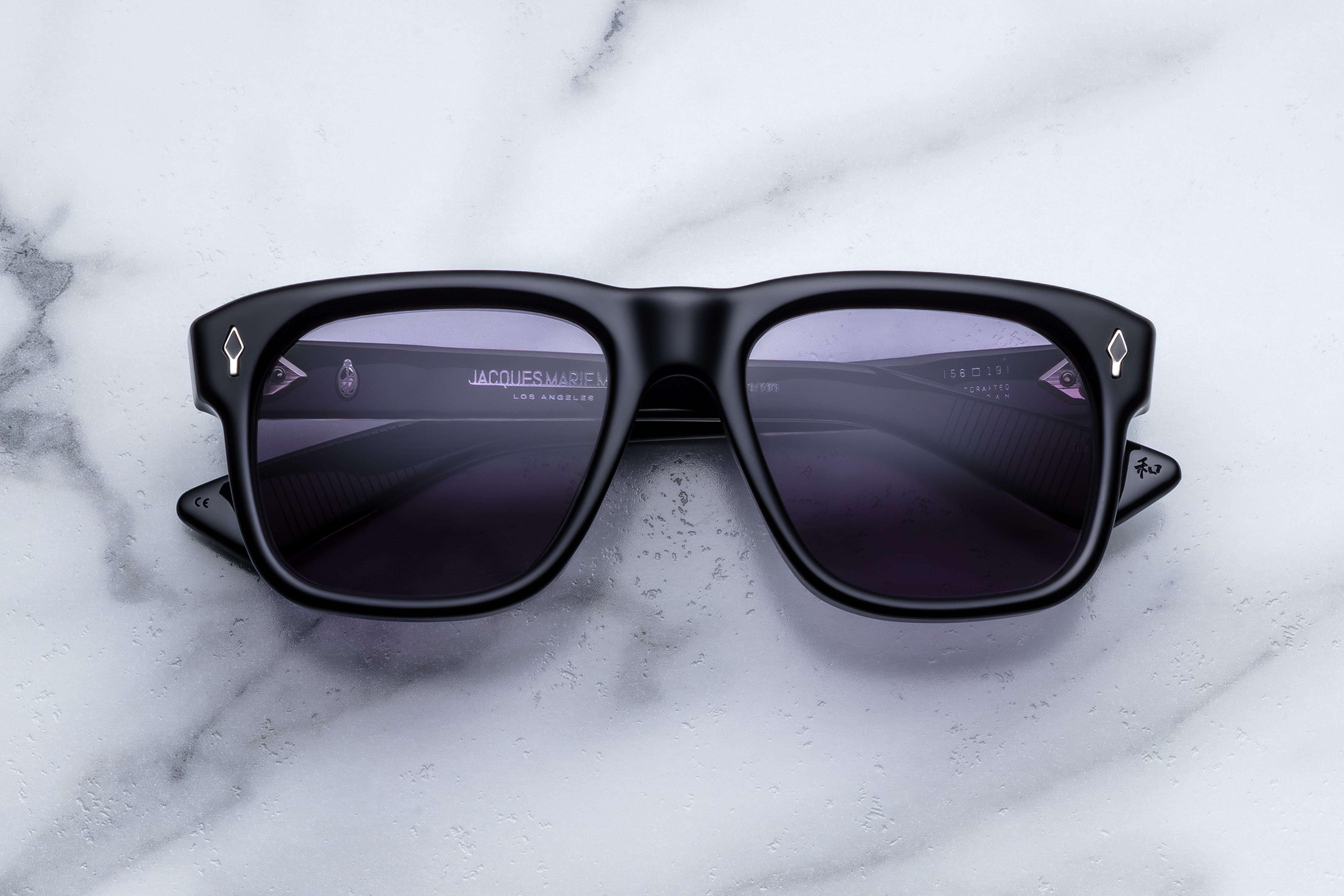 Jacques Marie Mage Yves R12 Cassis occhiali da sole Epoxy II