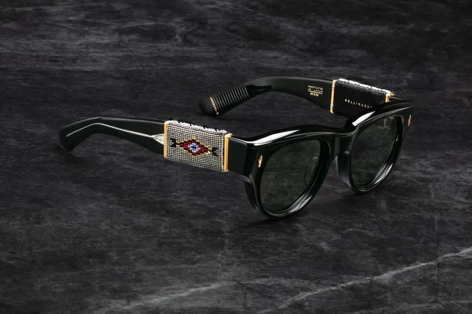 Jacques Marie Mage Rollingsun 1:1 #4 occhiali da sole Hematite grigio