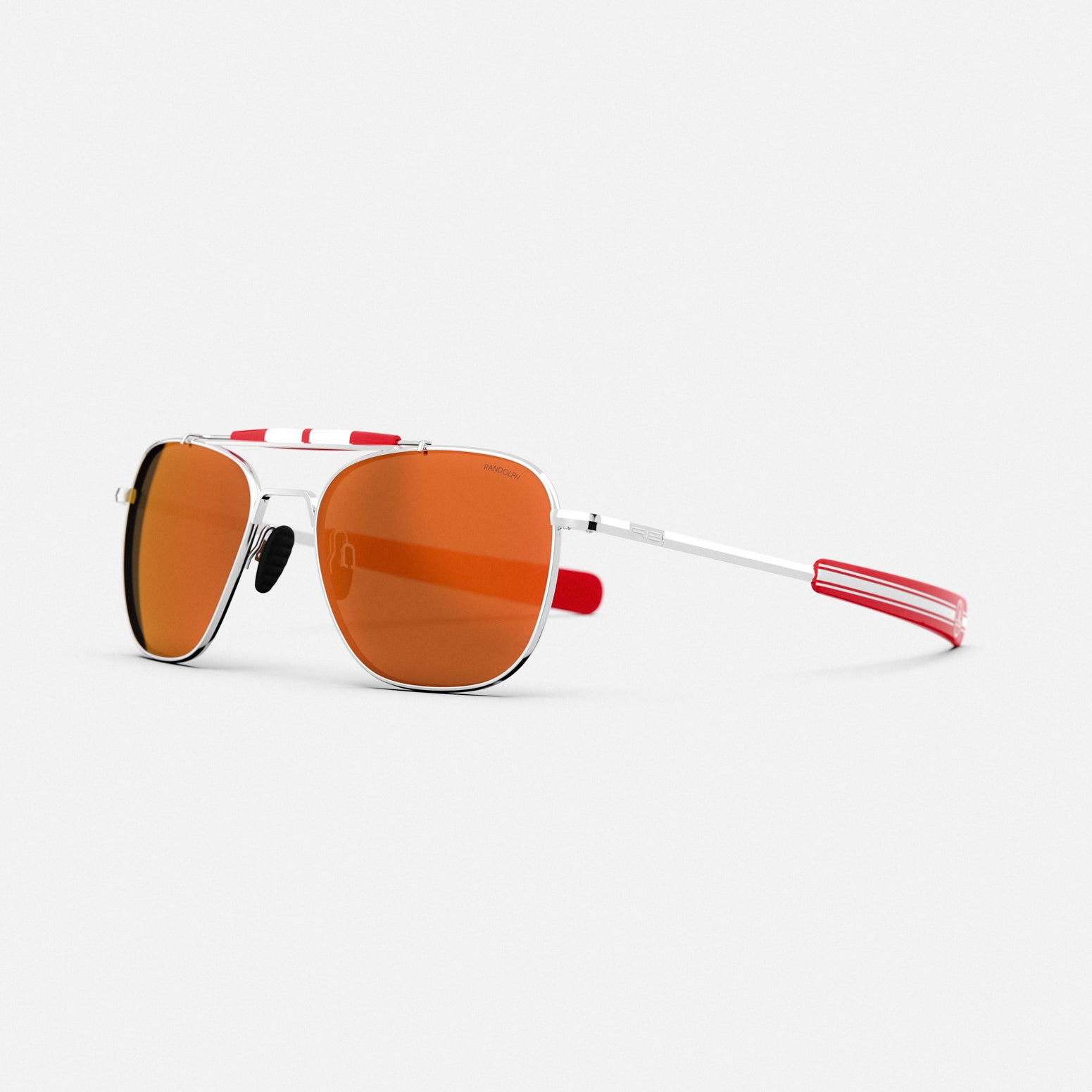 Randolph Aviator II occhiali da sole Shelby Bright Chrome