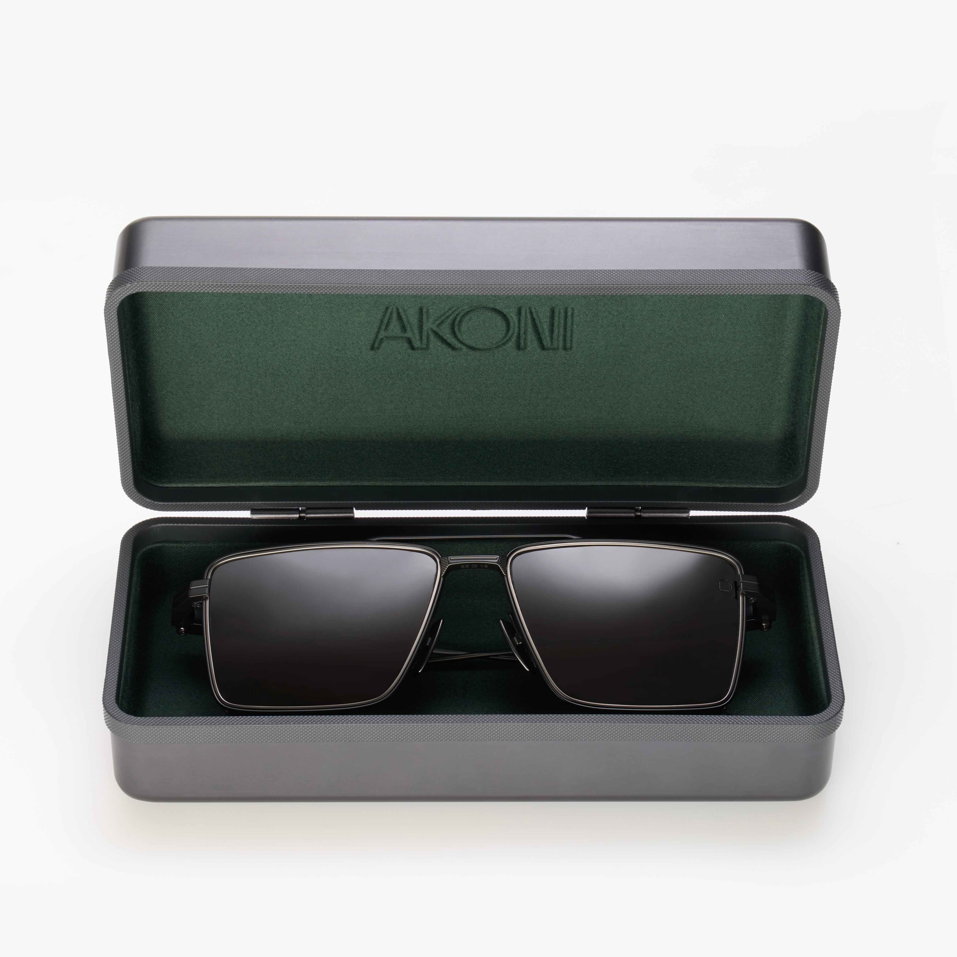 Akoni Aluminium Case custodia da viaggio alluminio