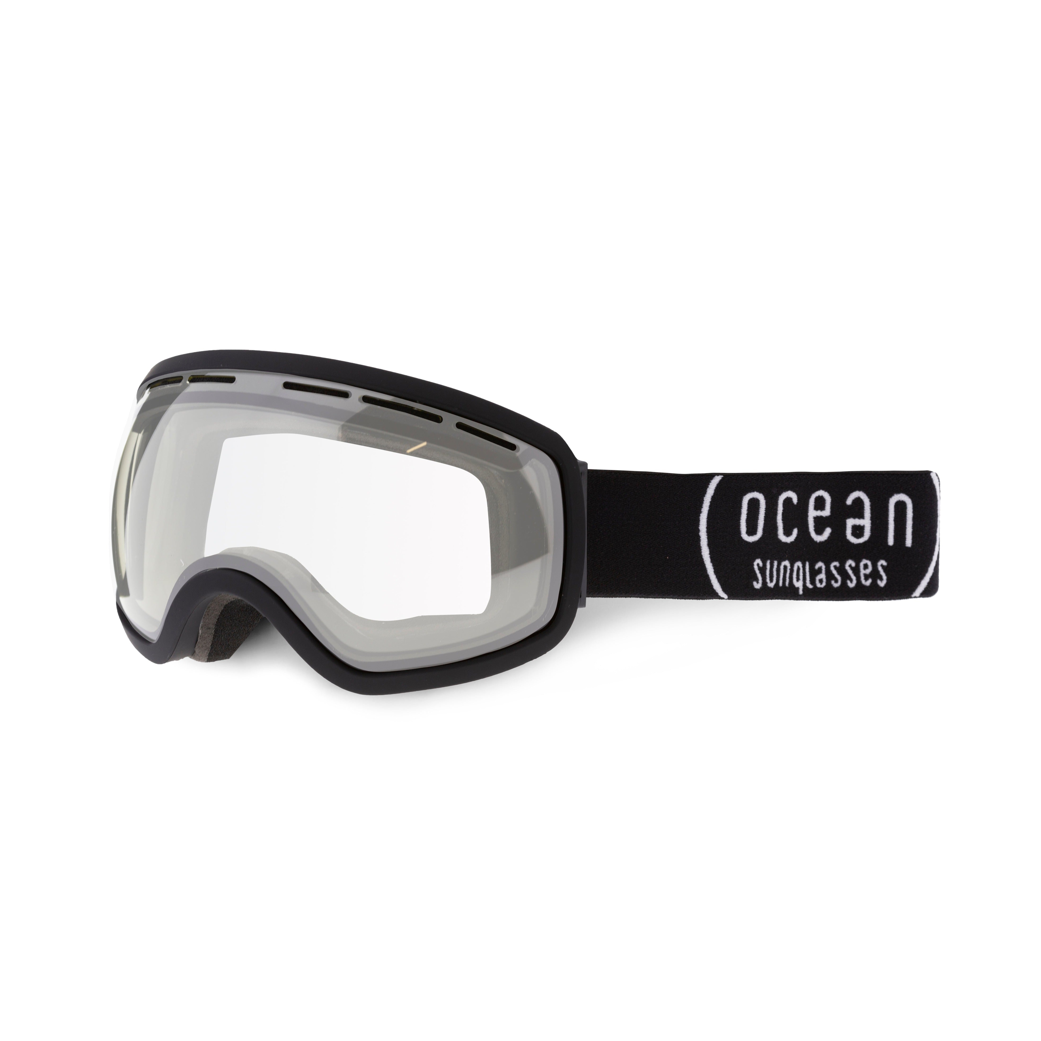 Ocean Teide maschera da sci nera smoke antiappannante