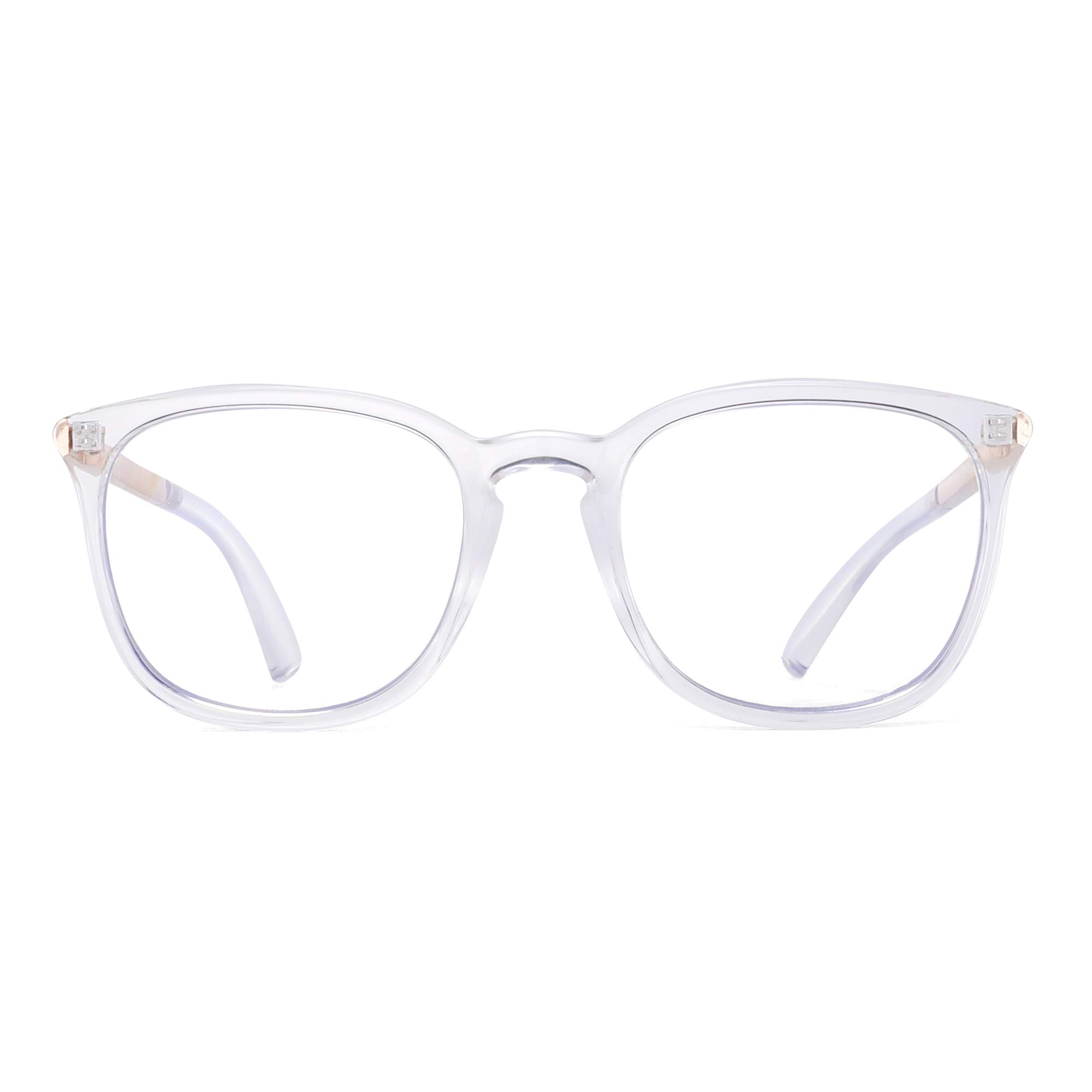 Glindar Nerd quadrati occhiali computer filtro luce blu