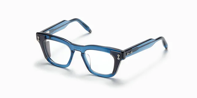Akoni Horizon Ara Rx occhiali da vista blu cristallo 49