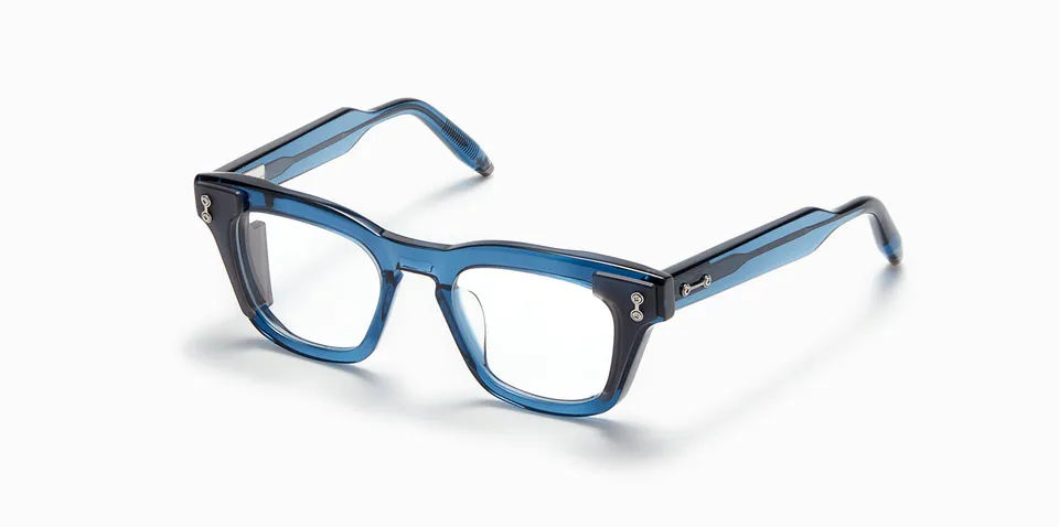 Akoni Horizon Ara Rx occhiali da vista blu cristallo 49