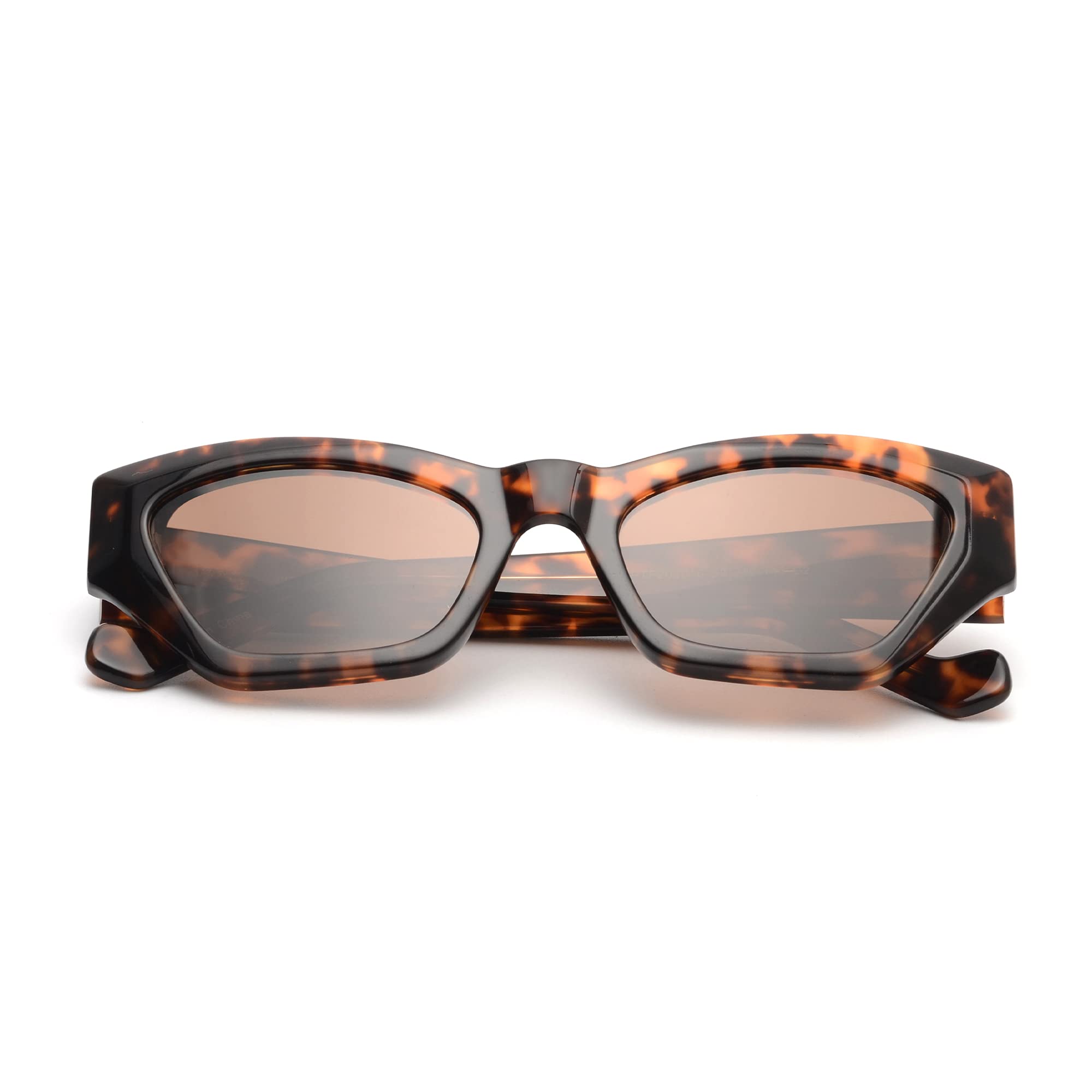 Glindar Cateye occhiali sole donna acetato polarizzate